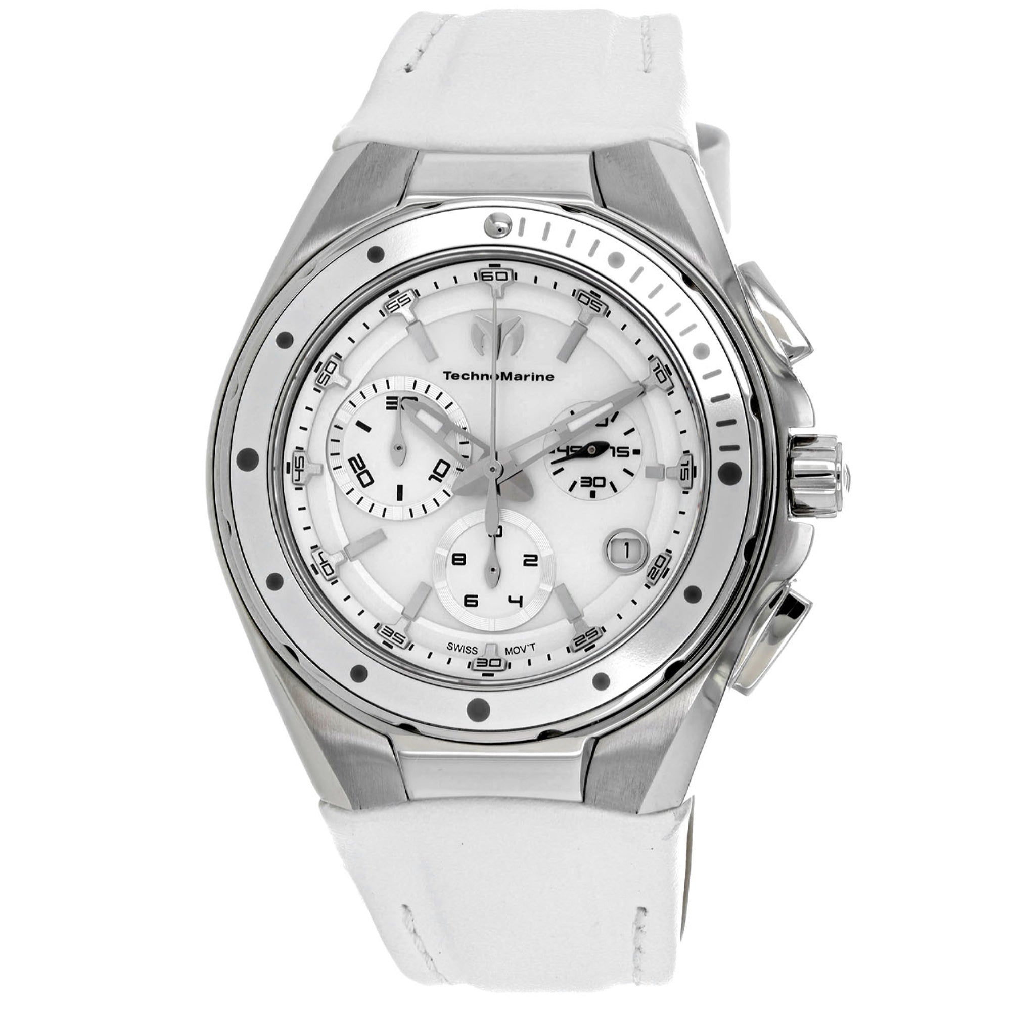 Technomarine Quartz Cruise Beach White Dial Men's Watch 110005L