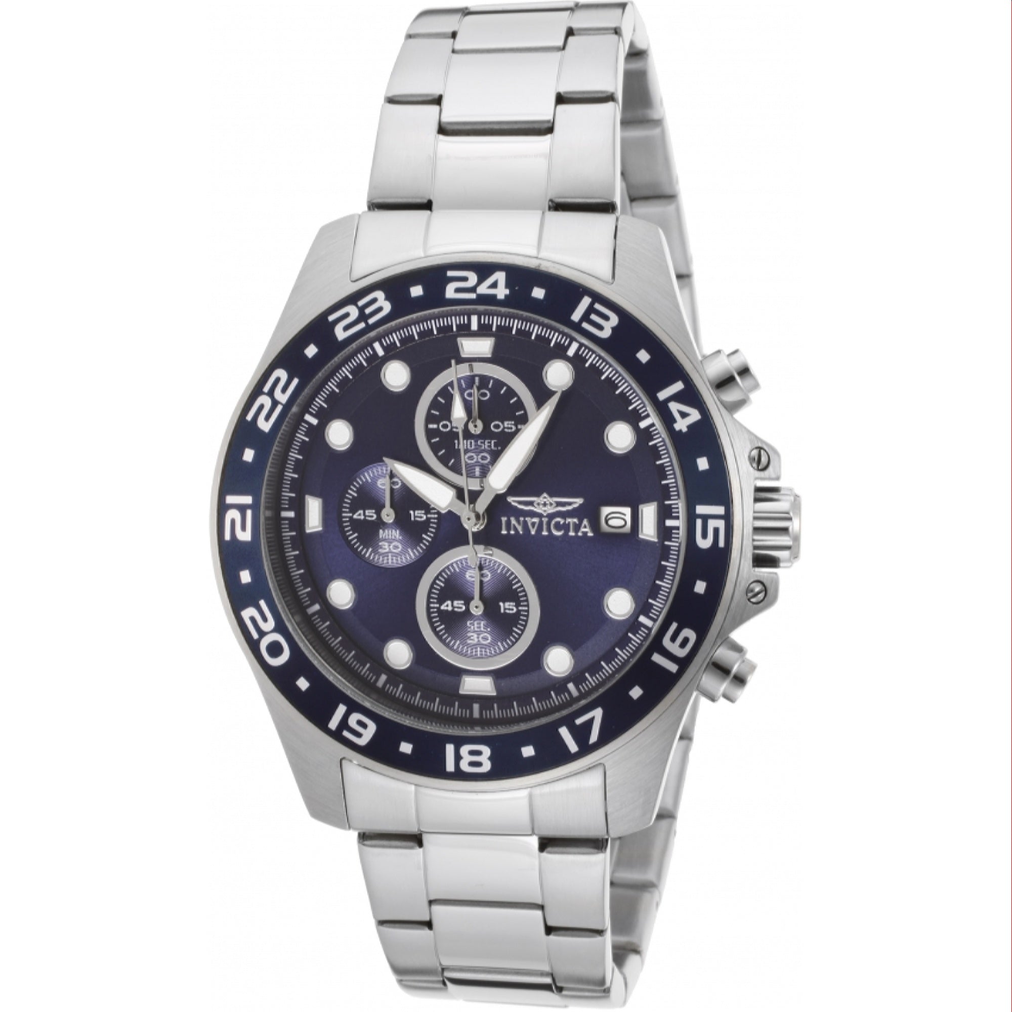 Invicta Pro Diver Quartz Blue Dial Men's Watch 15205