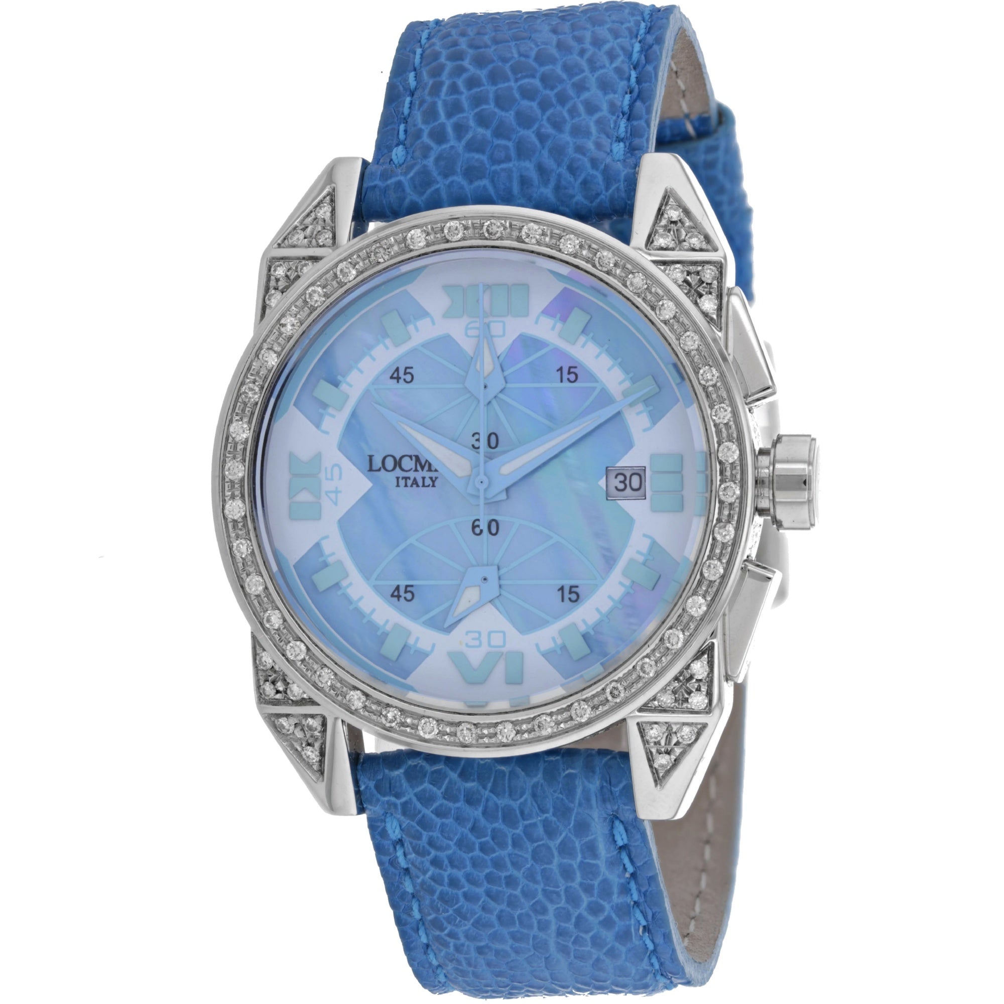 Locman Quartz Cavallo Pazzo Mother of Pearl Dial Men's Watch 161MOPSKDC-SKOS