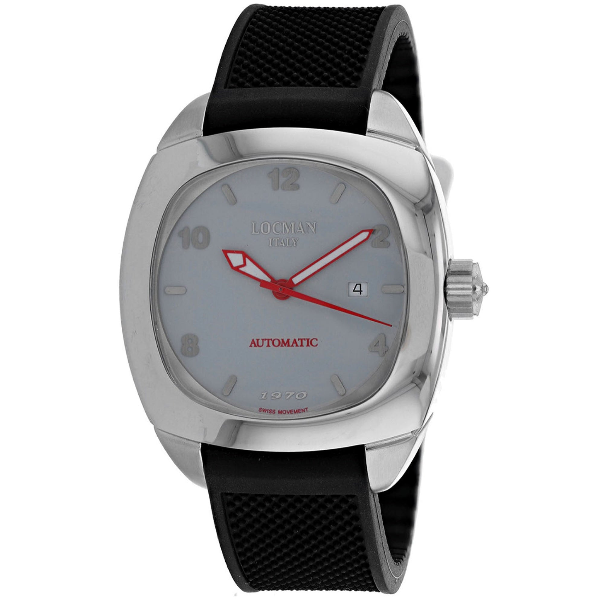 Locman Automatic Classic Gray Dial Men's Watch 1971AG2AD