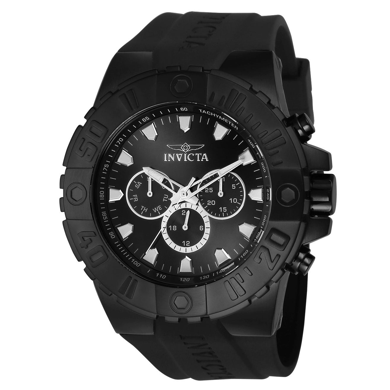 Invicta Pro Diver Quartz Black Dial Men's Watch 23973