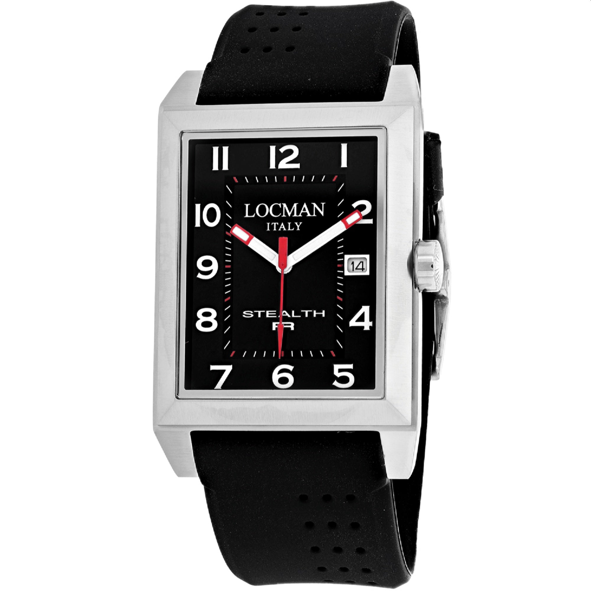 Locman Quartz Stealth Black Dial Men's Watch 240BK2BK