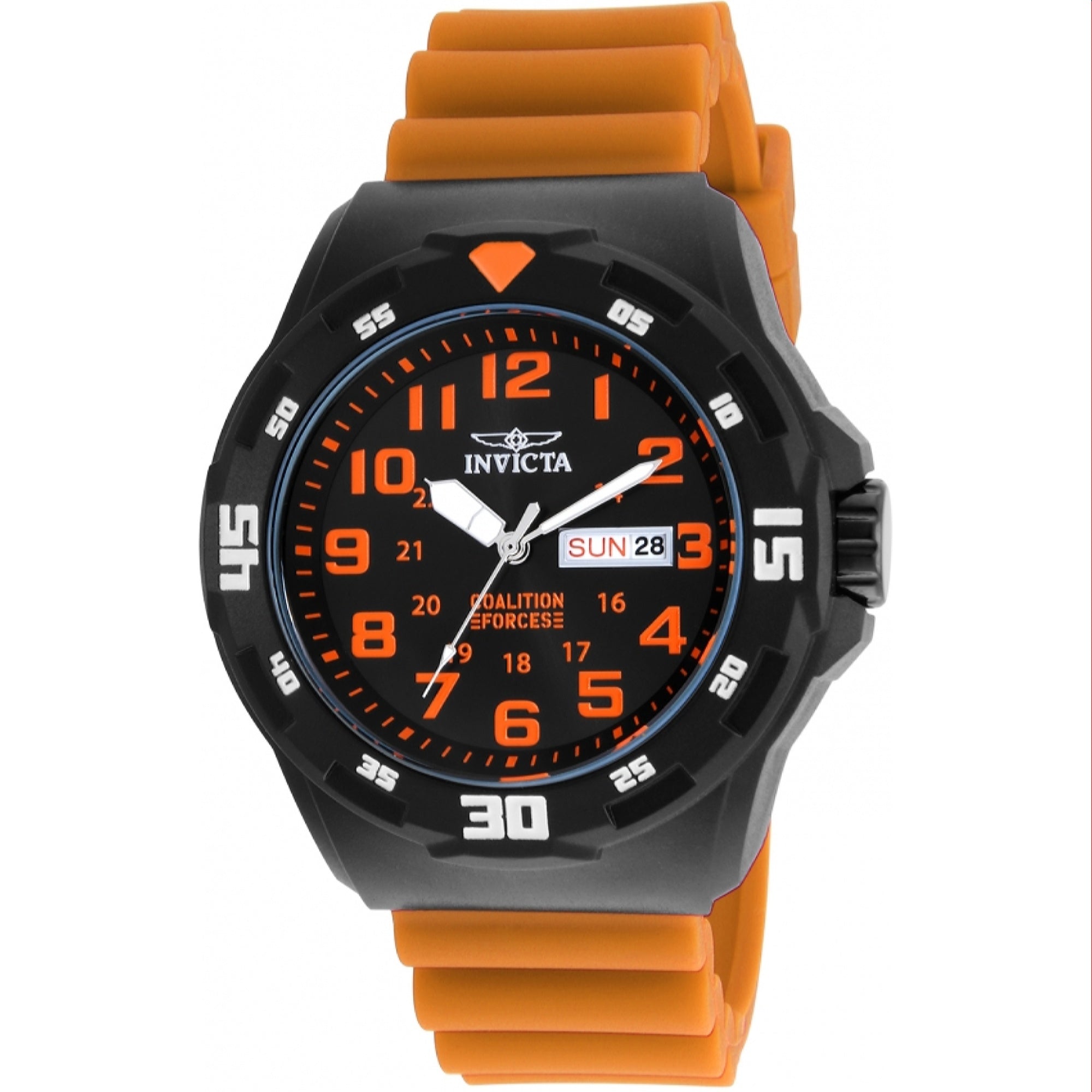 Invicta Quartz Coalition Forces Black Dial Men's Watch 25329