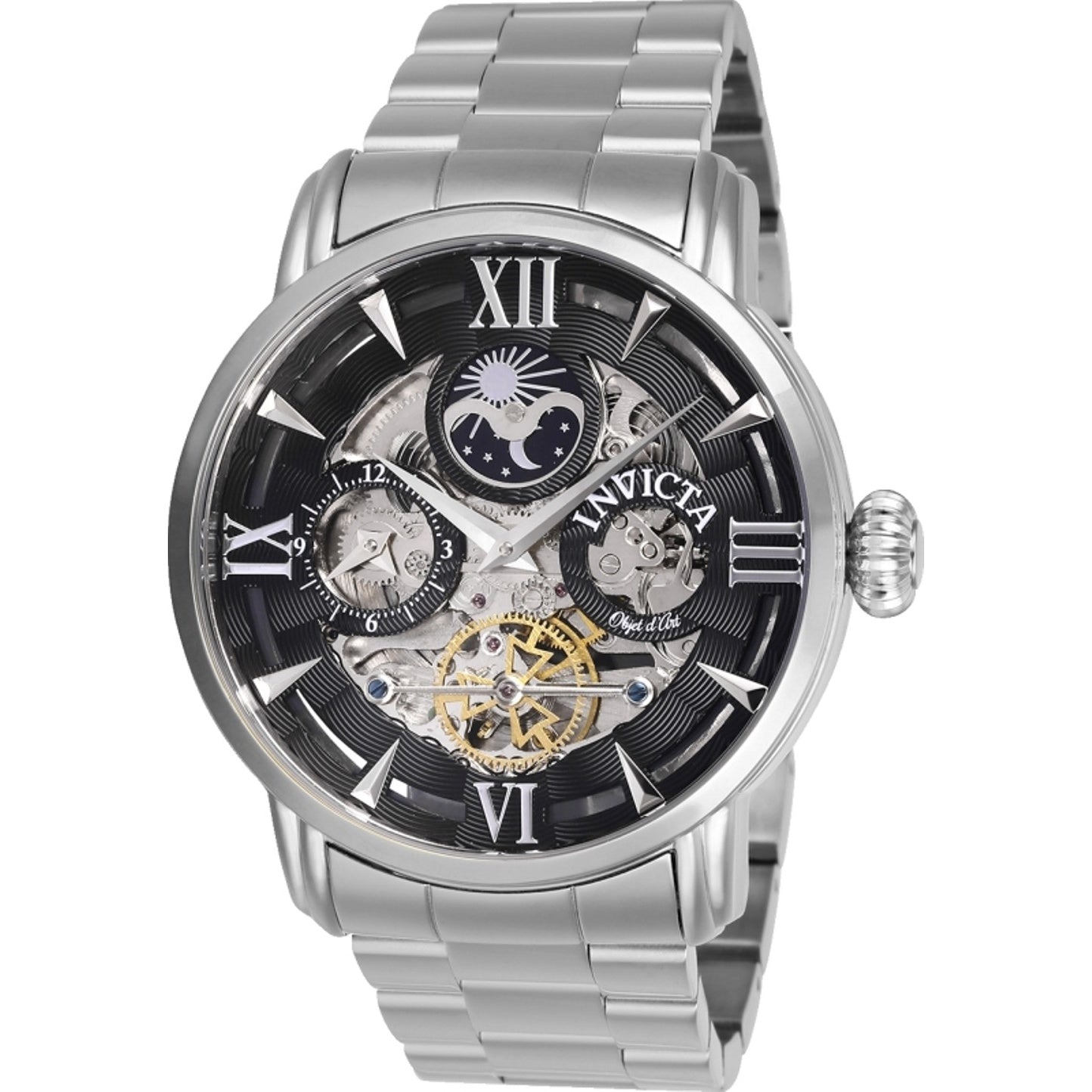 Invicta Objet D Art Automatic Automatic Black Dial Men's Watch 27576