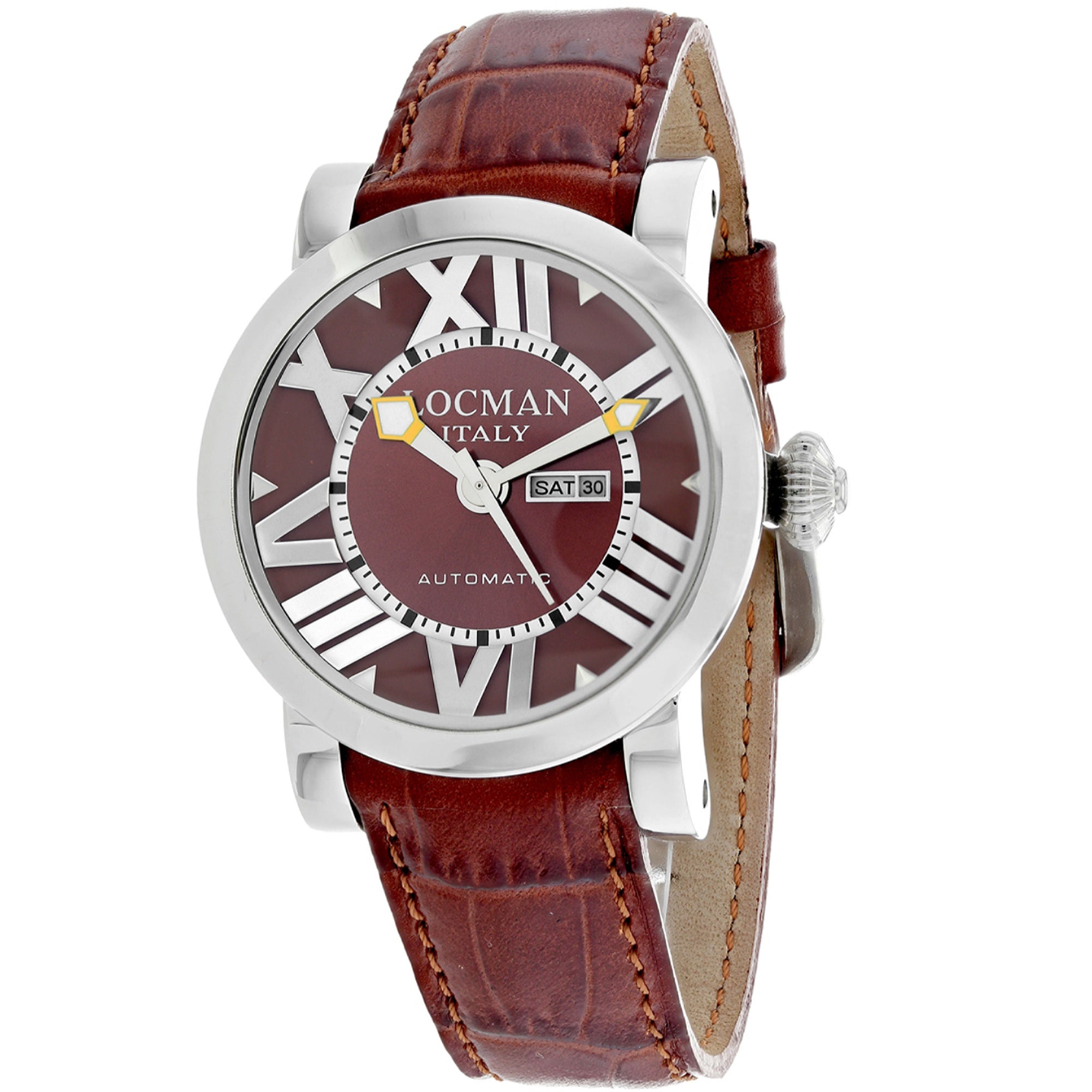 Locman Automatic Classic Brown Dial Women's Watch 293BR-BR