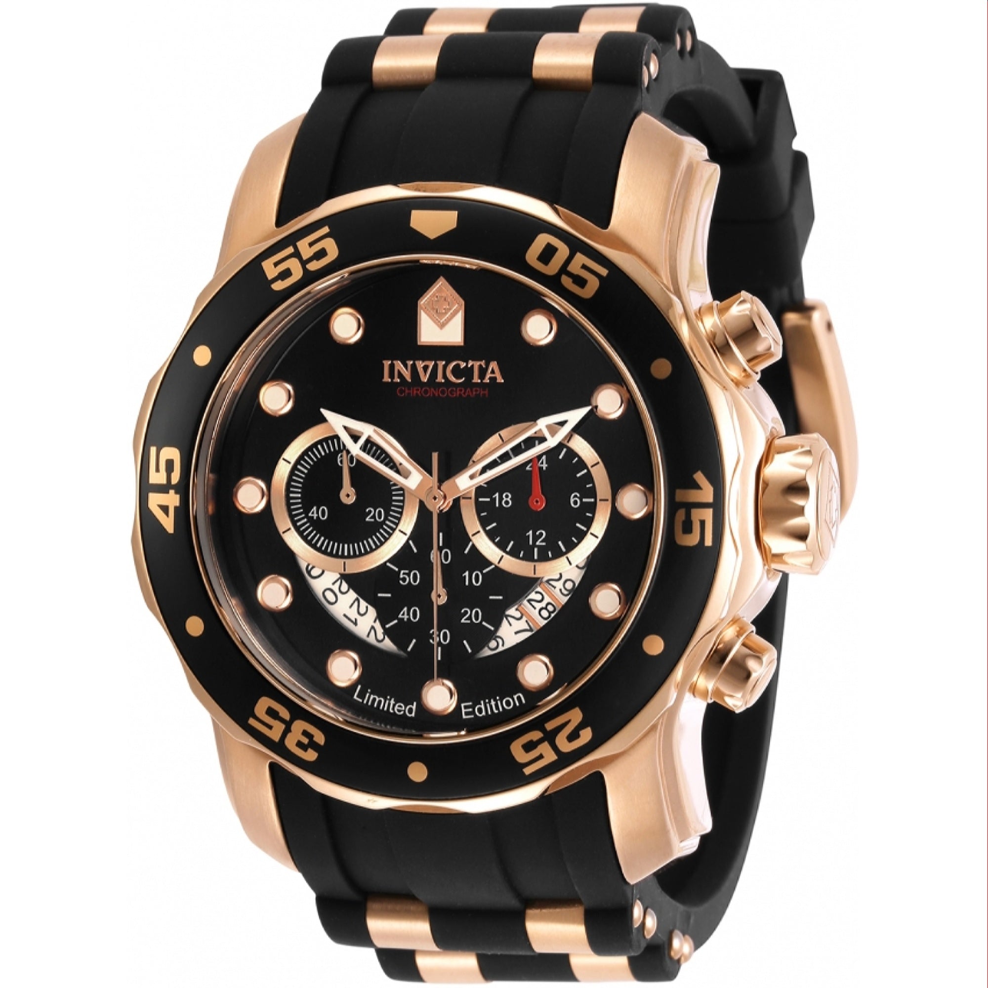 Invicta Pro Diver Quartz Scuba Black Dial Men's Watch 30825