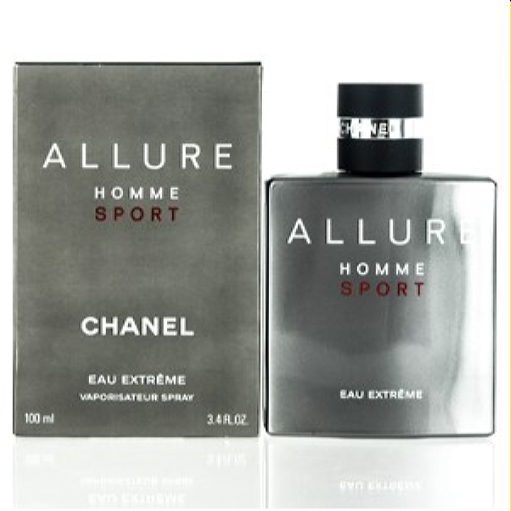 Chanel Men's Allure Homme Sport Eau Extreme Chanel Edt Spray 3.4 Oz (100 Ml) 3145891235609