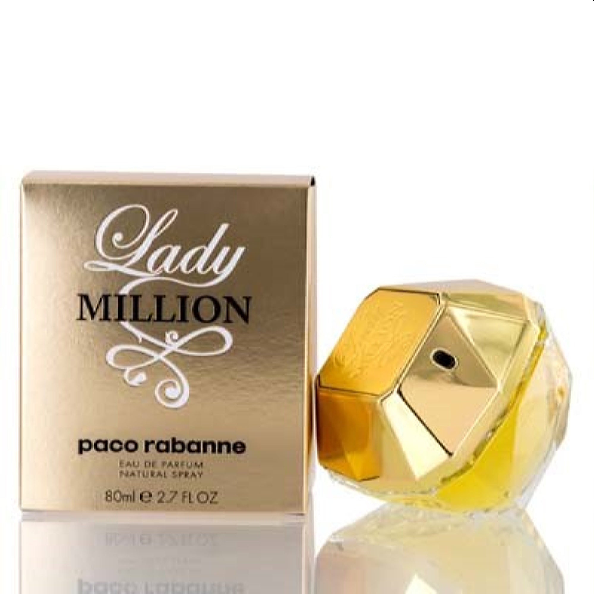 Paco Rabanne Women's Lady Million Paco Rabanne Edp Spray Tester 2.7 Oz (80 Ml) 3349668508556