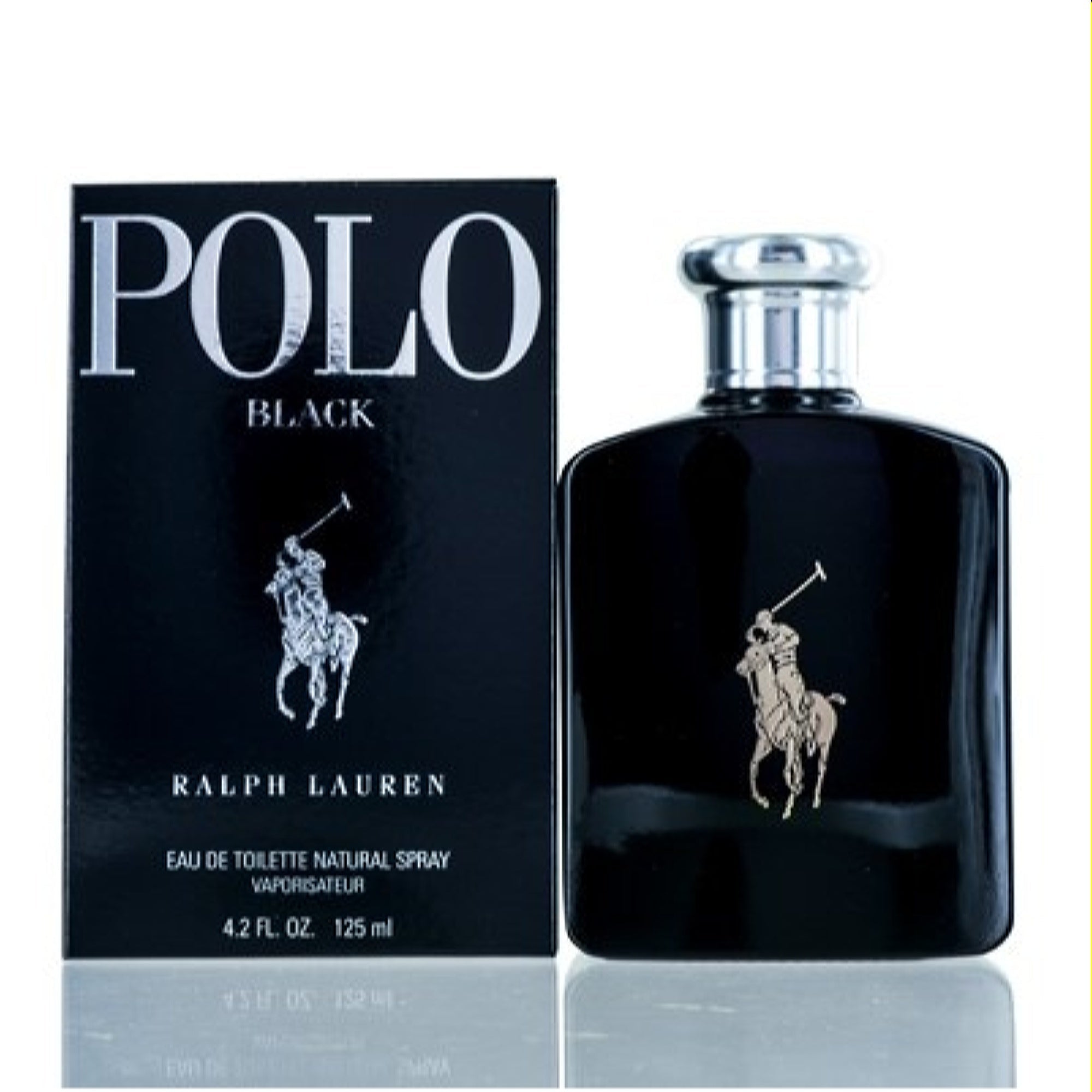 Ralph Lauren Men's Polo Black Ralph Lauren Edt Spray 4.2 Oz 3360377032767