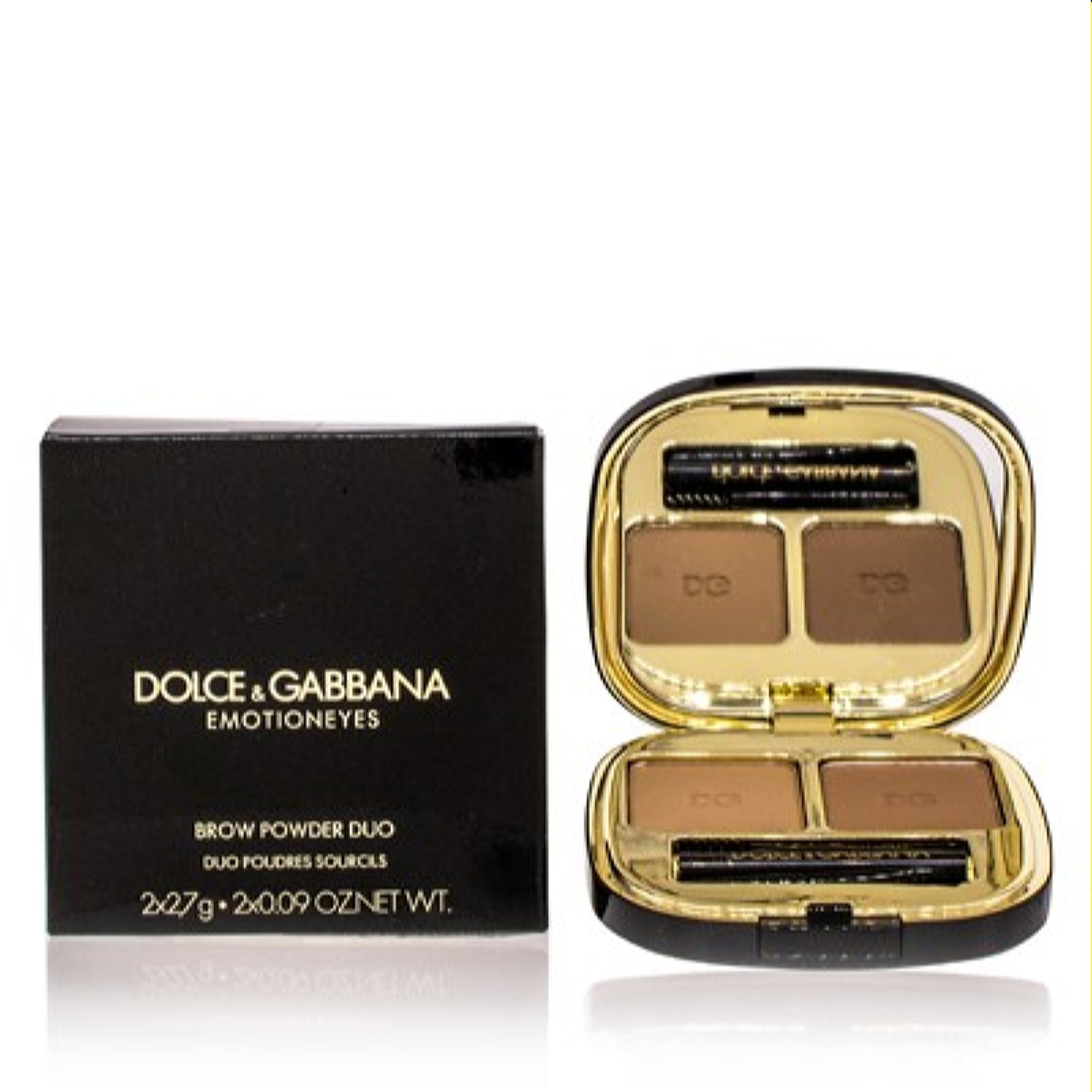 Dolce & Gabbana D&G Emotioneyes Duo Brow Powder (1) Natural Blond 0.18 Oz (5.4 Ml) 3423473034681