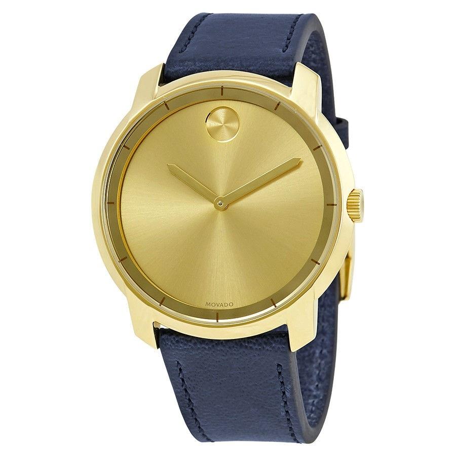 Movado Bold Quartz Gold-Tone Dial Men's Watch 3600469