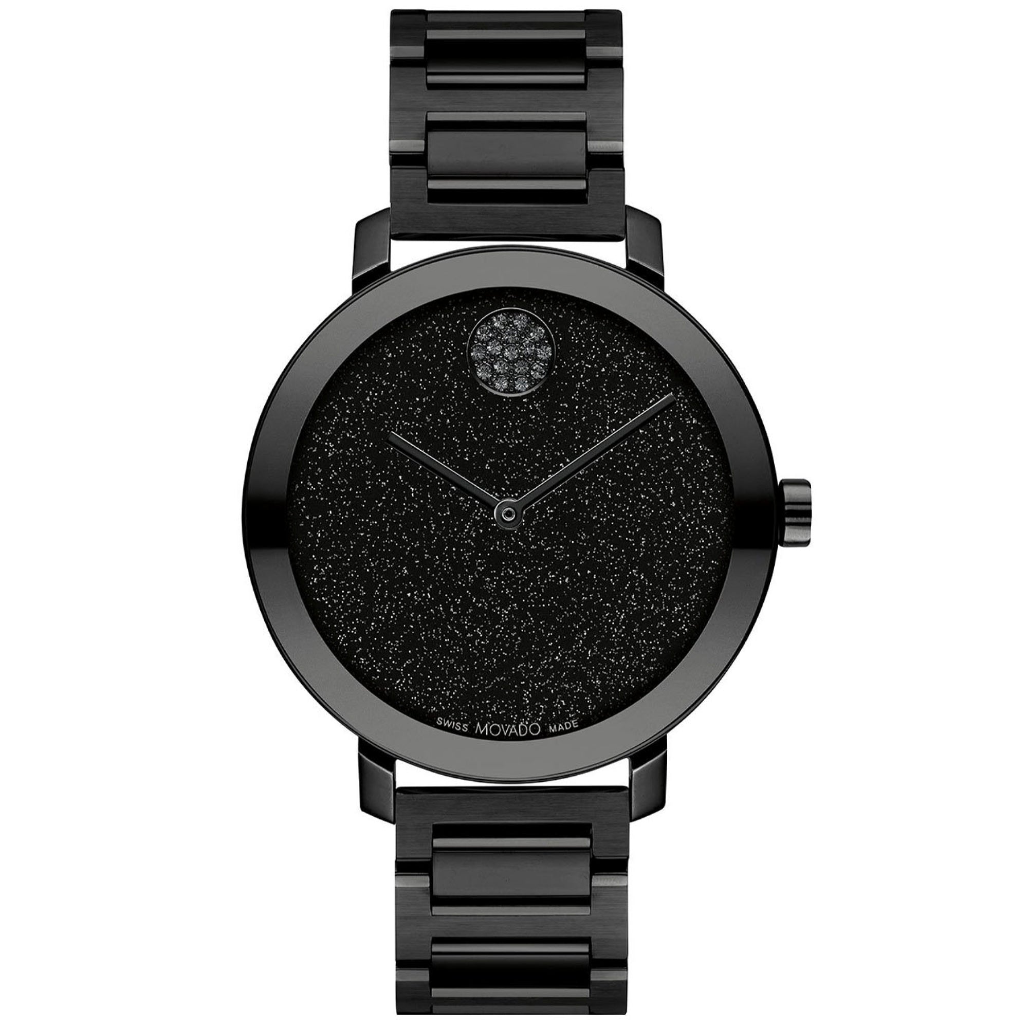 Movado Quartz Bold Black Dial Women's Watch 3600829