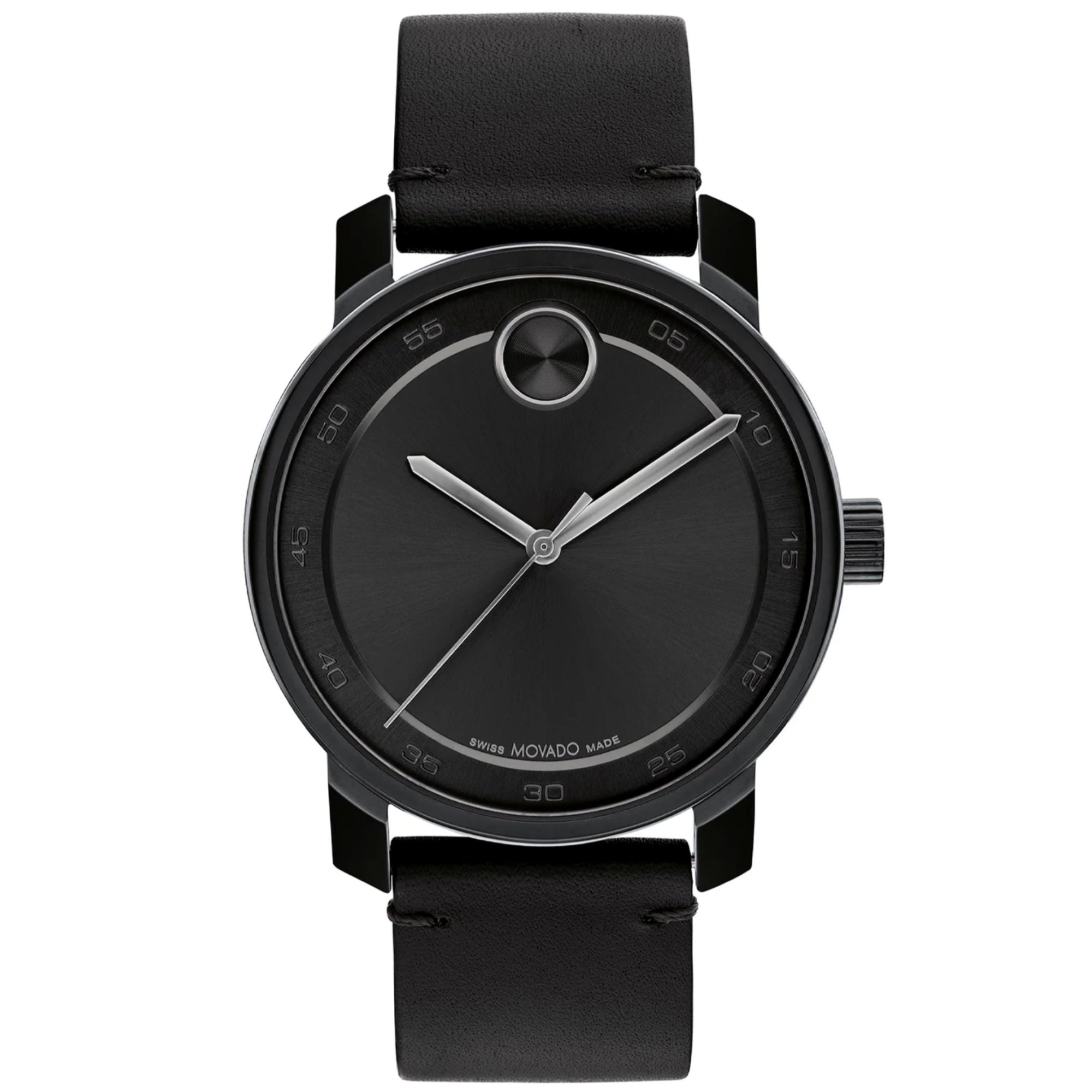 Movado Quartz Bold Black Dial Men's Watch 3600918