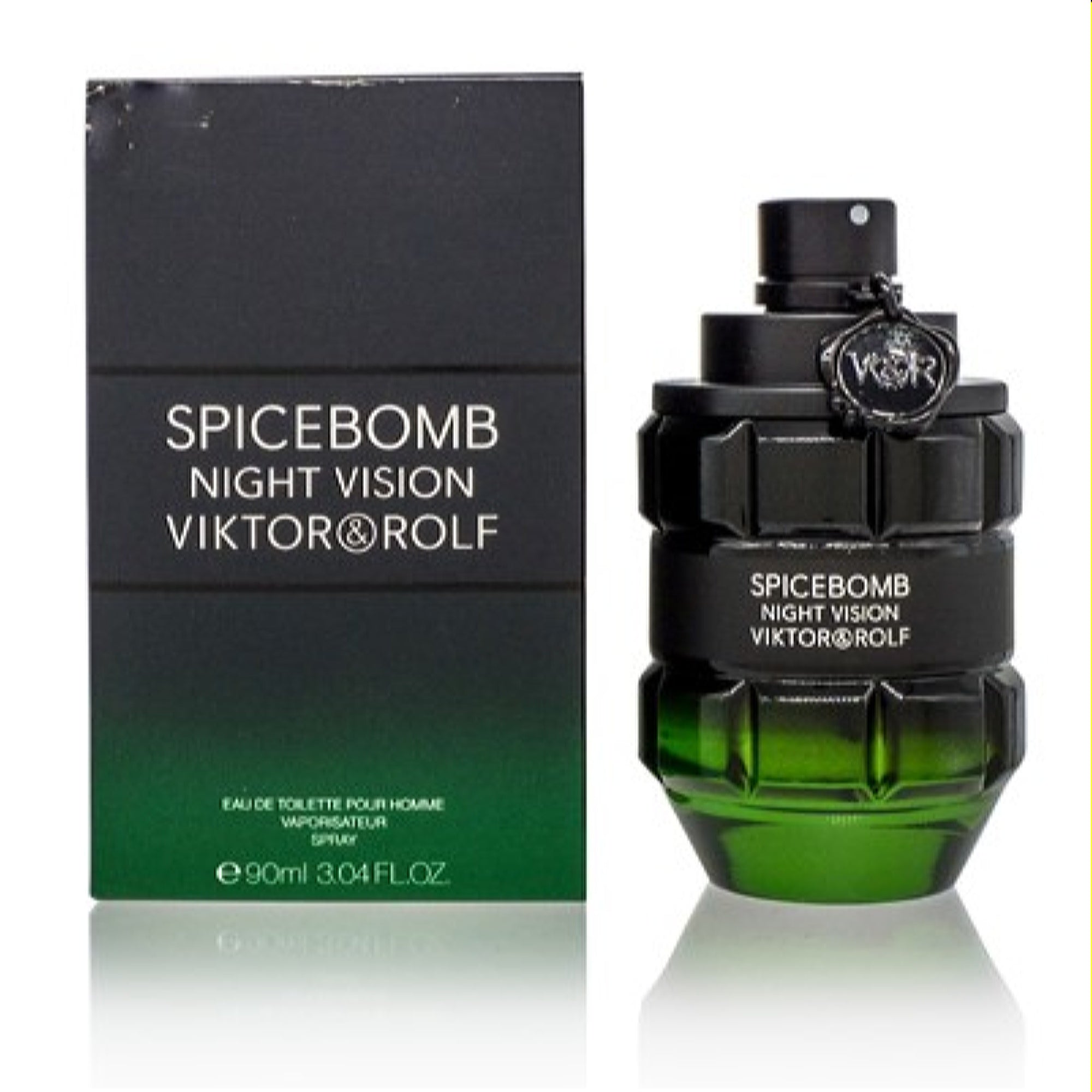 Viktor & Rolf Men's Spicebomb Night Vision Viktor & Rolf Edt Spray 3.04 Oz (90 Ml) 3614272191556