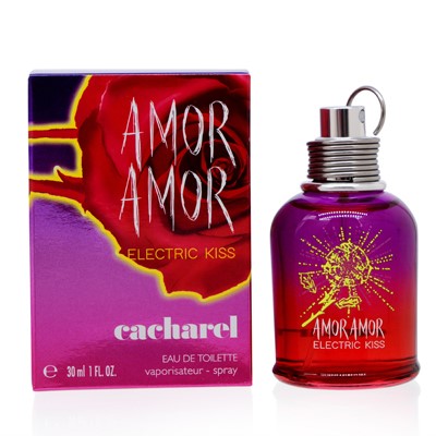 Cacharel Women's Amor Amor Electric Kiss Cacharel Edt Spray 1.0 Oz (30 Ml) 3614272370203