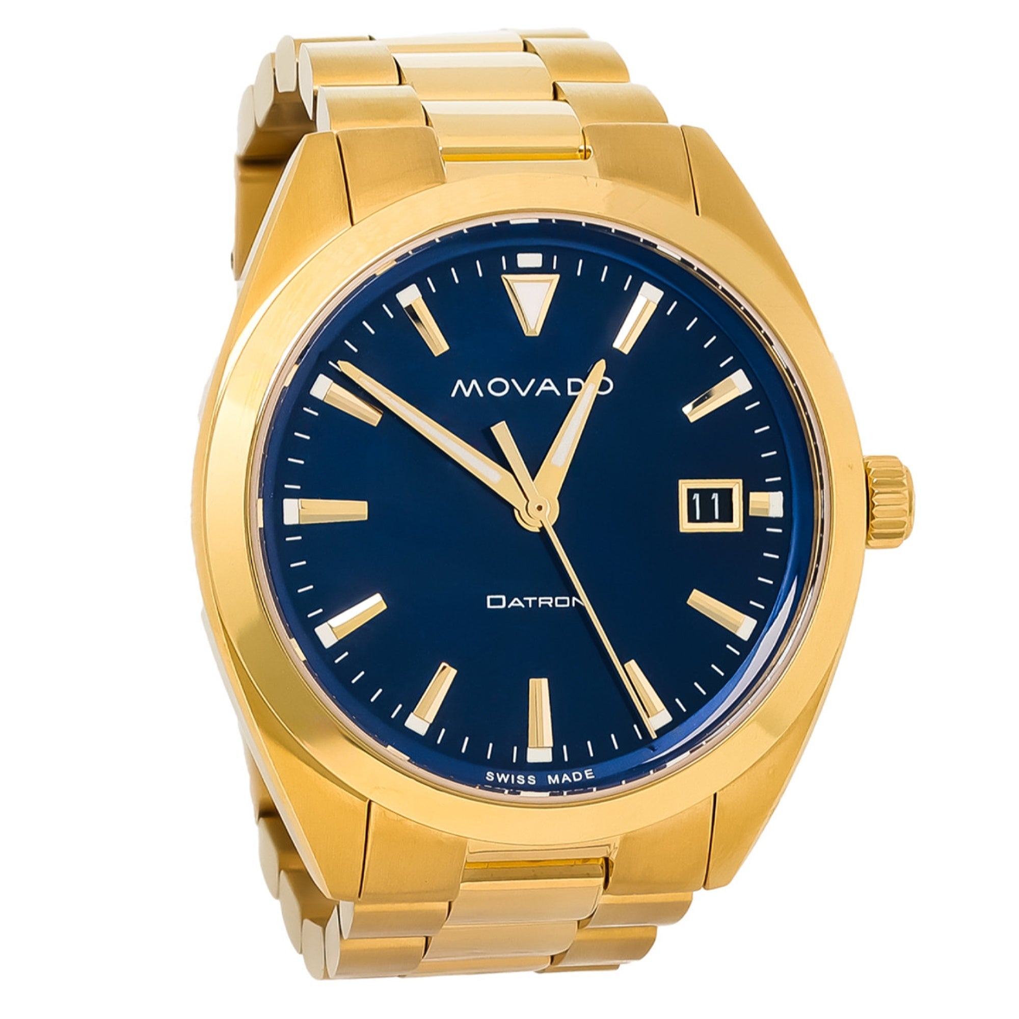 Movado Heritage Quartz Blue Dial Men's Watch 3650143