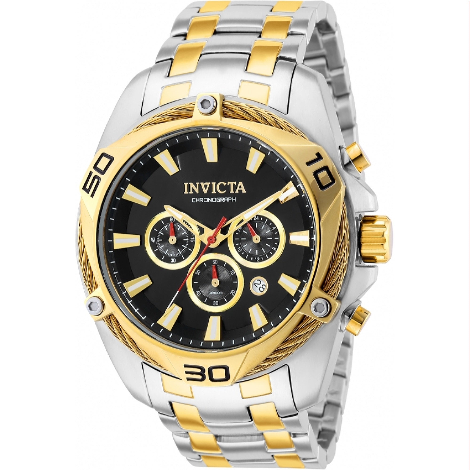 Invicta Bolt Quartz Black Dial Men's Watch 38571