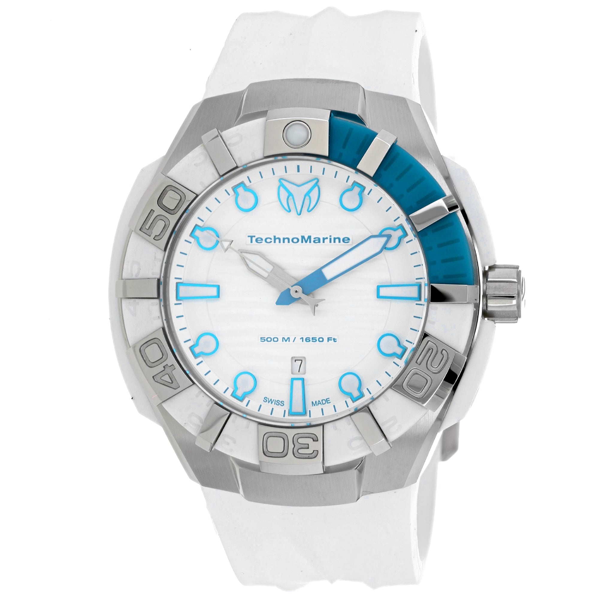 Technomarine Quartz Reef White Dial Men's Watch 512003S