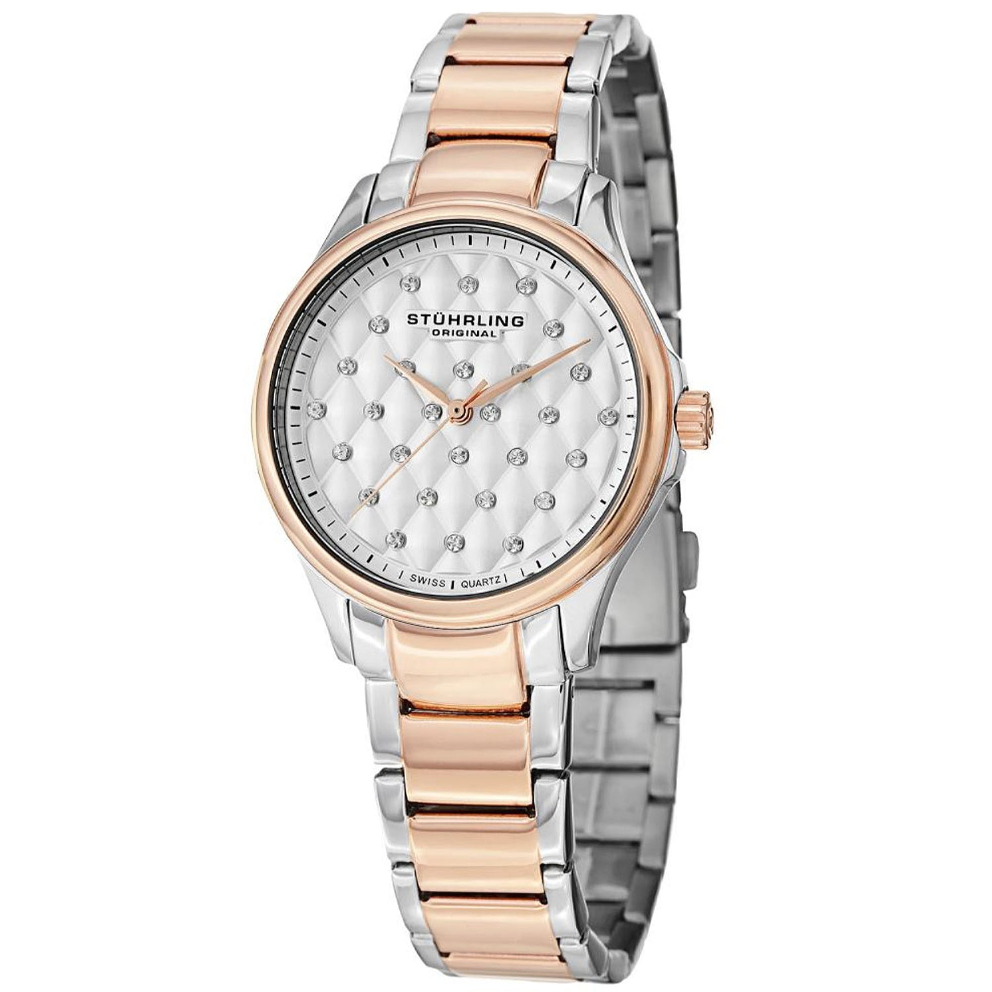Stuhrling Quartz Symphony Silver Dial Women's Watch 567.03