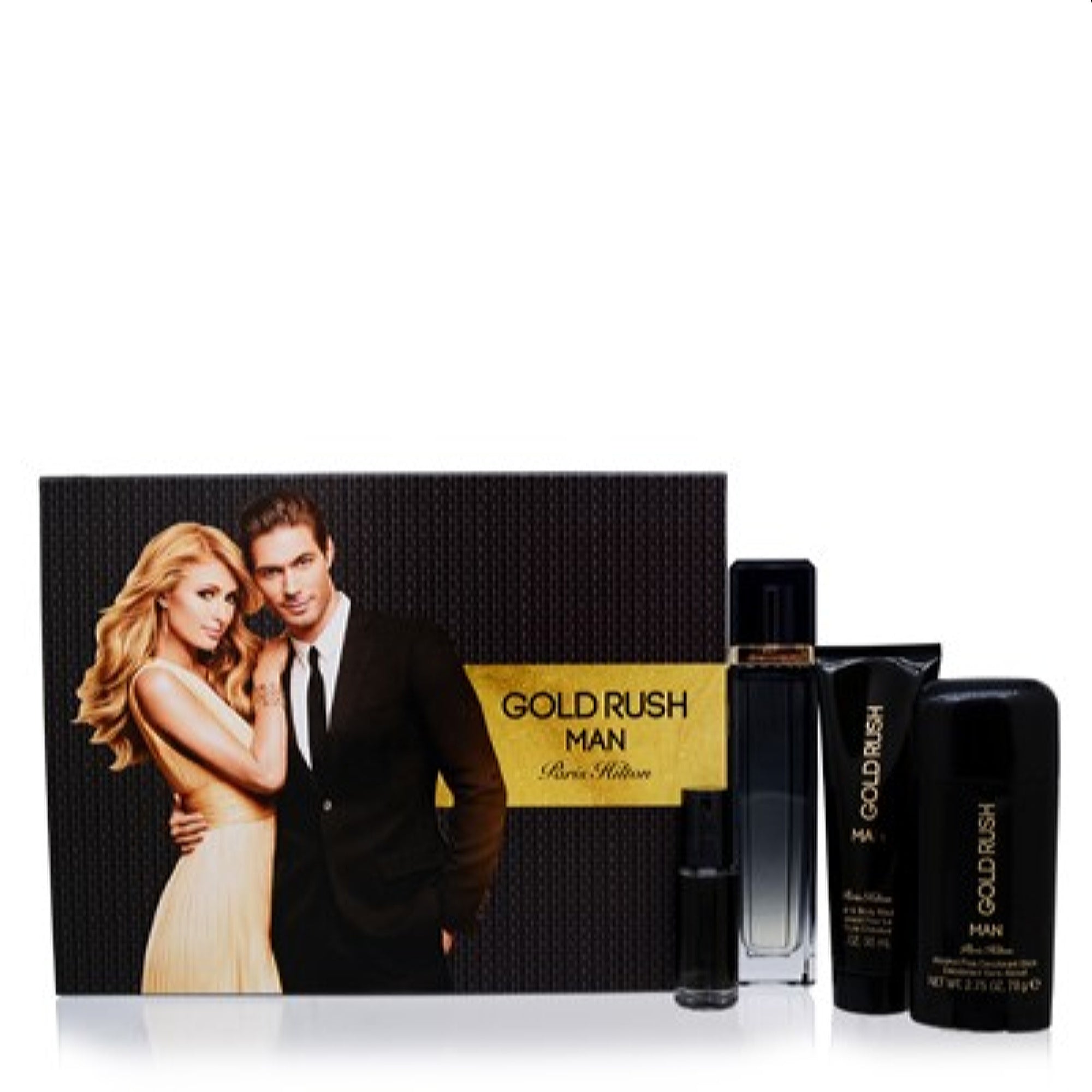 Paris Hilton Men's Gold Rush Man Paris Hilton Set 608940574553