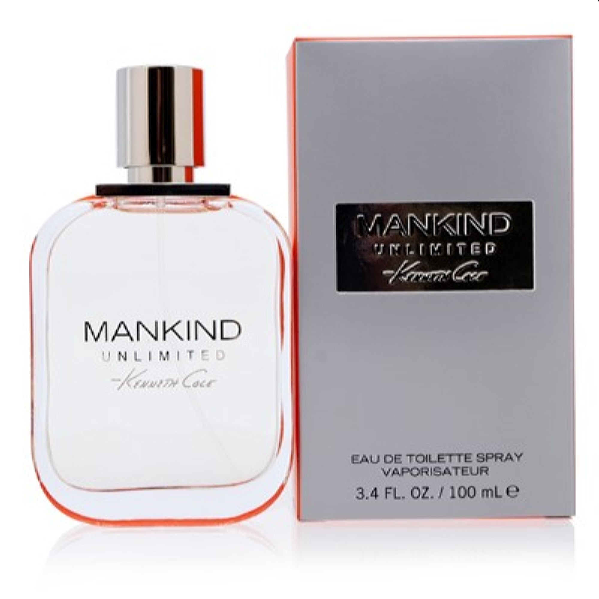 Kenneth Cole Men's Kenneth Cole Mankind Unlimited Kenneth Cole Edt Spray 3.4 Oz (100 Ml) 608940580493