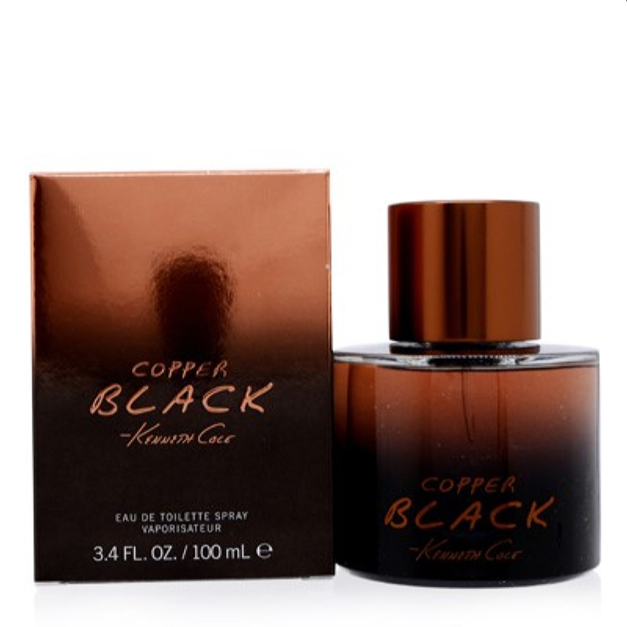 Kenneth Cole Men's Kenneth Cole Copper Black Kenneth Cole Edt Spray 3.4 Oz (100 Ml) 608940580929