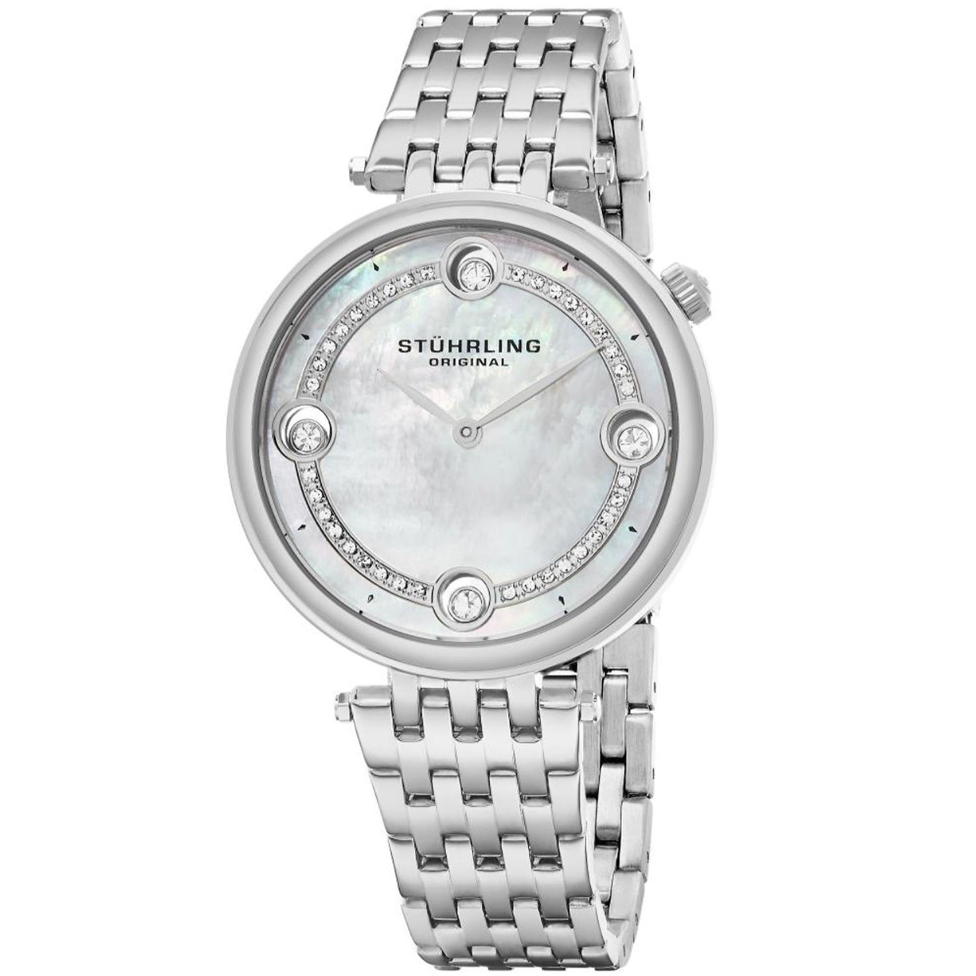 Stuhrling Quartz Symphony Mother of pearl Dial Women's Watch 716.01