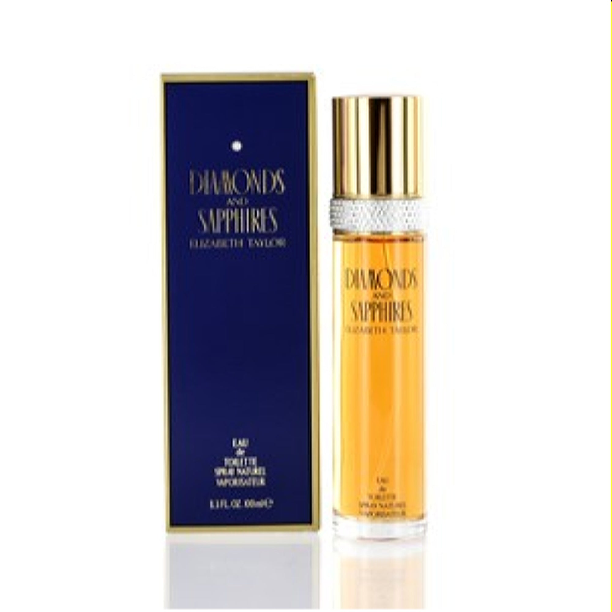 Elizabeth Taylor Women's Diamond&Sapphire Elizabeth Taylor Edt Spray 3.3 Oz 719346450409