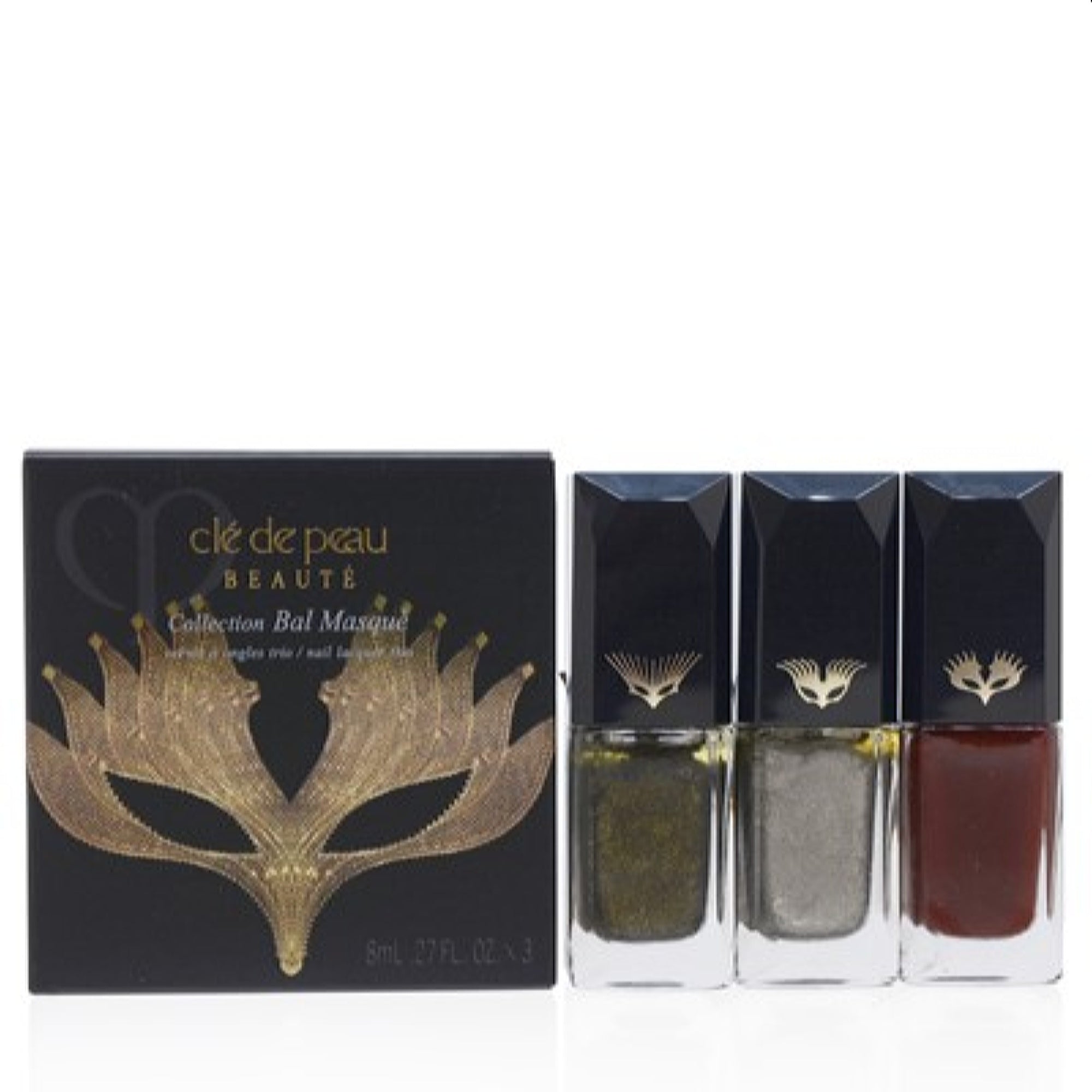 Cle De Peau Beaute Cle De Peau Beaute Collection Bal Masque Nail Laquer Trio 0.27 Oz X3 (8 Ml) 730852118010