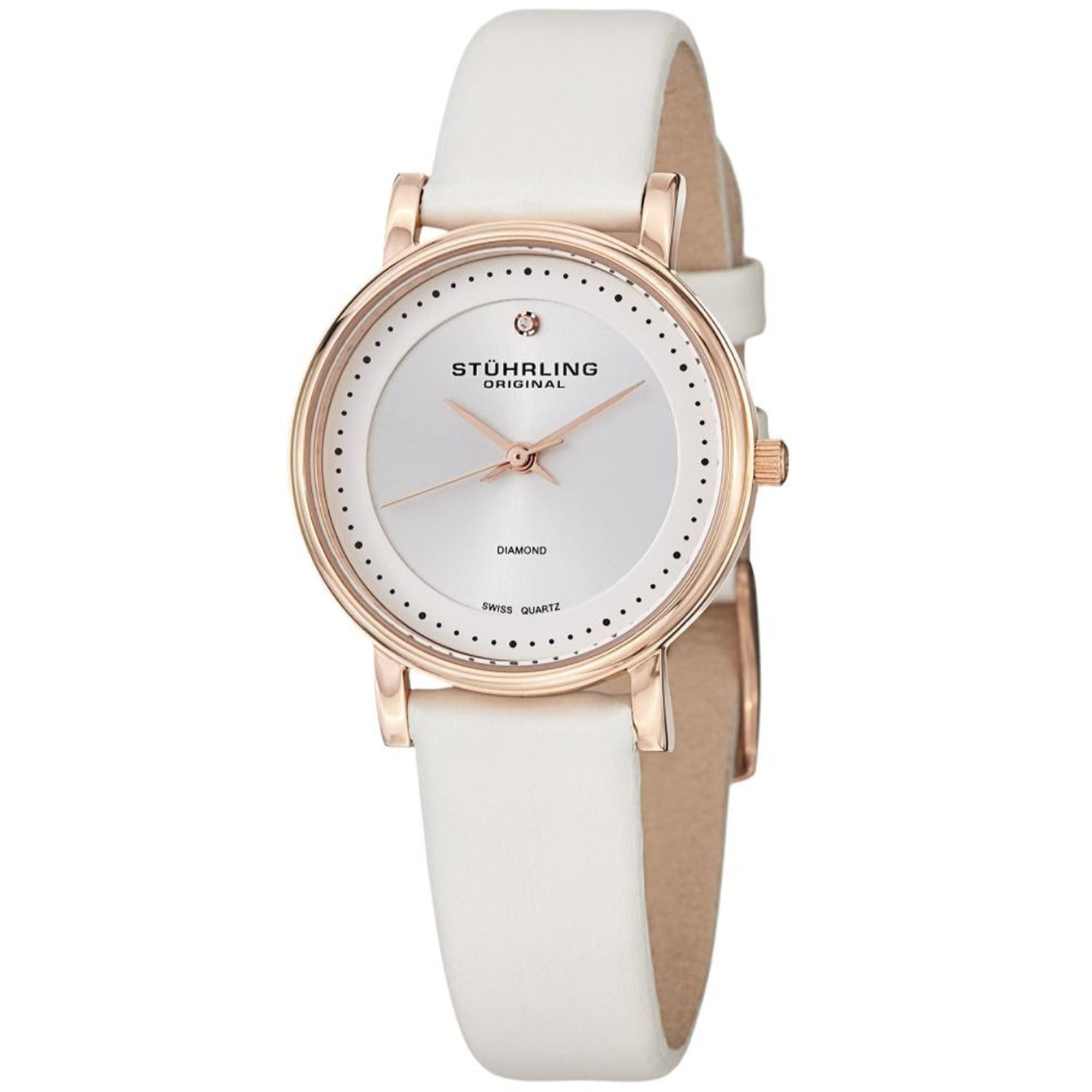 Stuhrling Quartz Classic Silver Dial Women's Watch 734LS2.SET.01