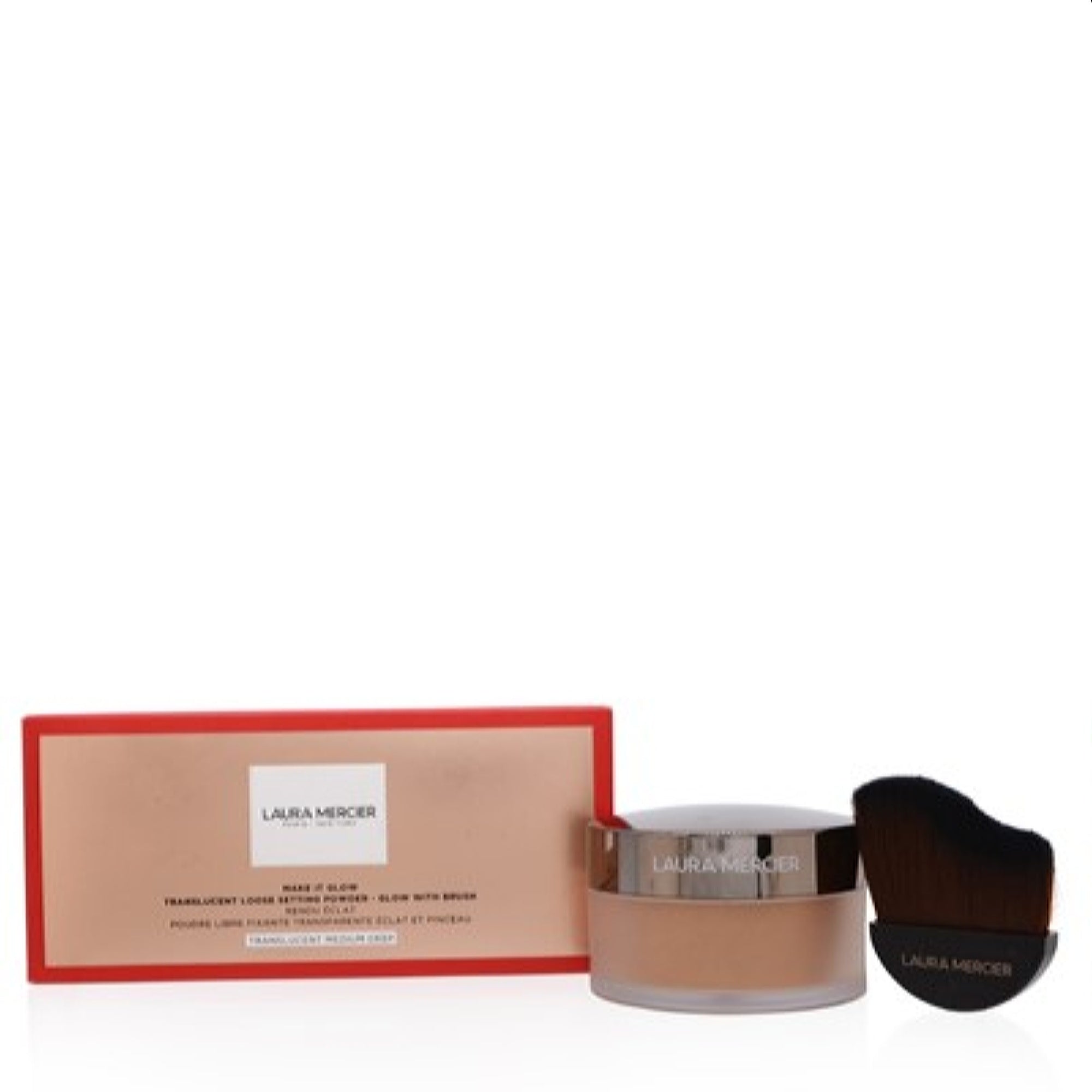Laura Mercier Laura Mercier "Make To Glow" Translucent Medium Deep Loose Powder & Brush Duet 736150175991