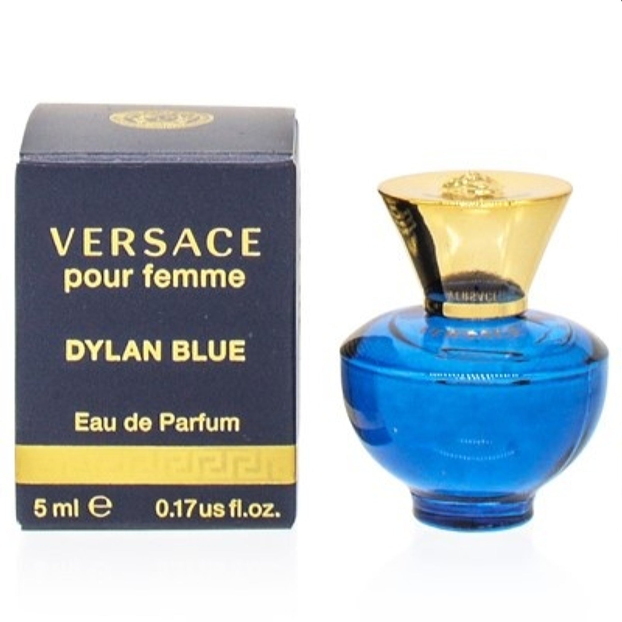 Versace Women's Versace Dylan Blue Versace Edp Splash Mini 0.17 Oz (5.0 Ml) 8011003839155