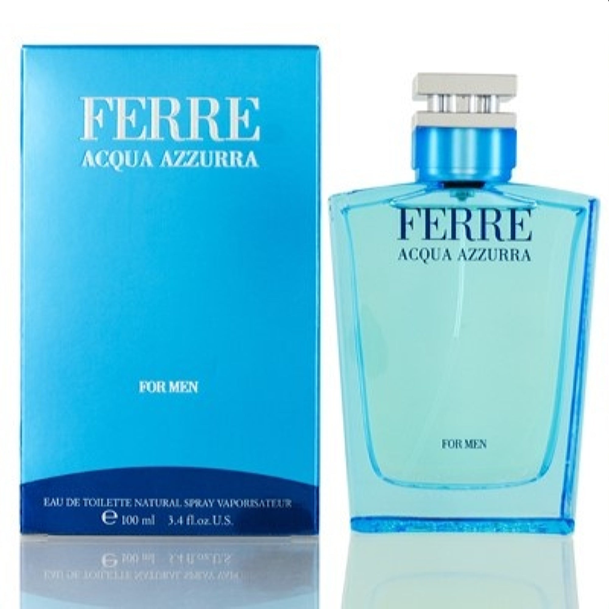 Gianfranco Ferre Men's Ferre Acqua Azzurra Gianfranco Ferre Edt Spray 3.4 Oz (100 Ml) 8011530900021