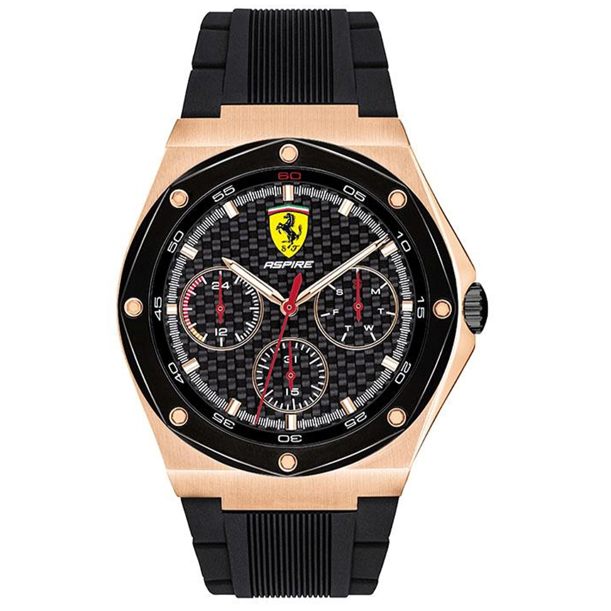 Ferrari Quartz Scuderia Black Dial Men's Watch 830769