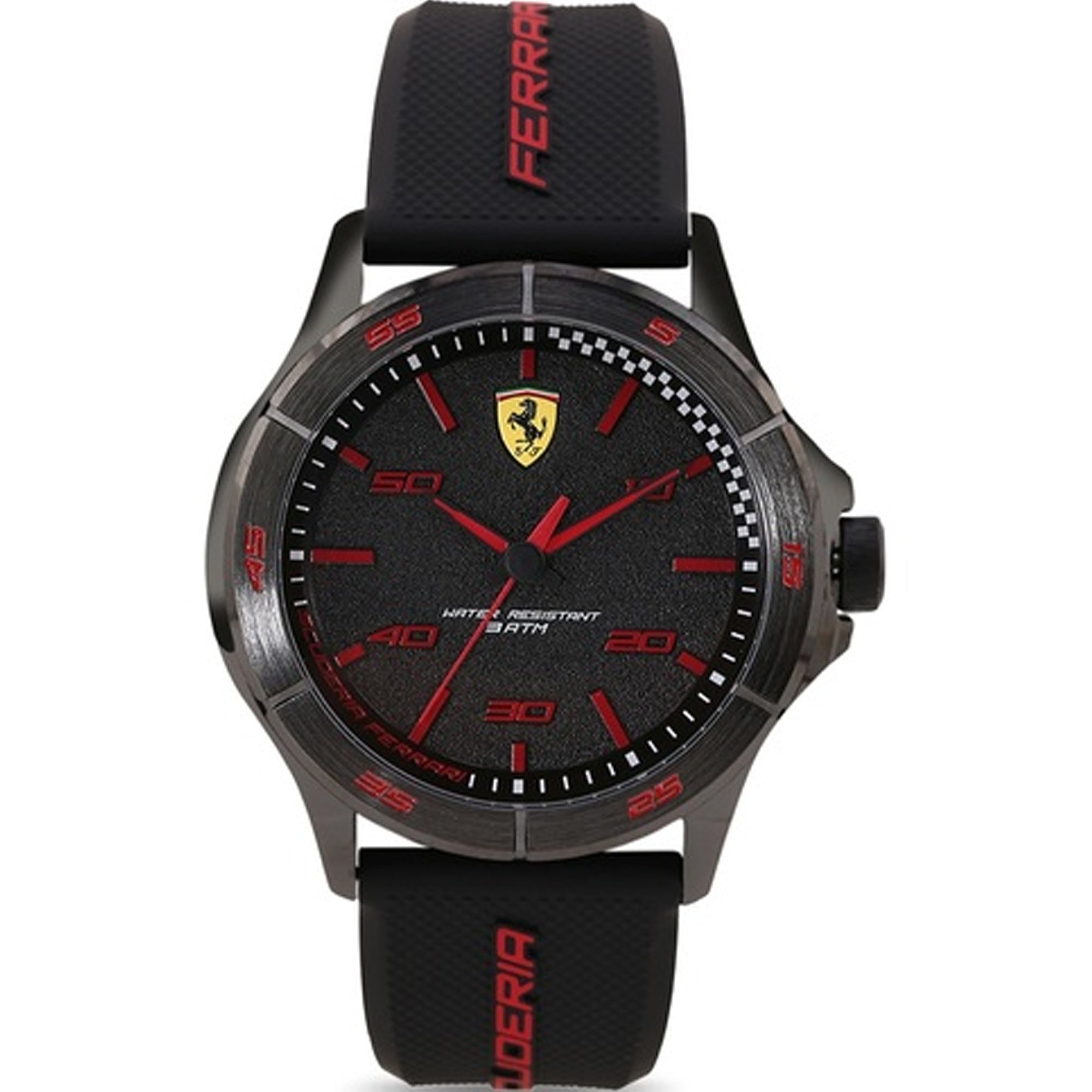 Ferrari Quartz Classic Black Dial Men's Watch 830814