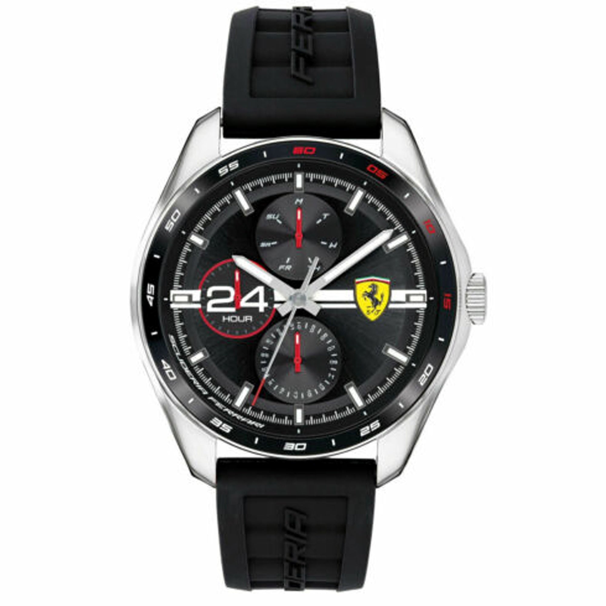 Ferrari Quartz Speedracer Black Dial Men's Watch 830818