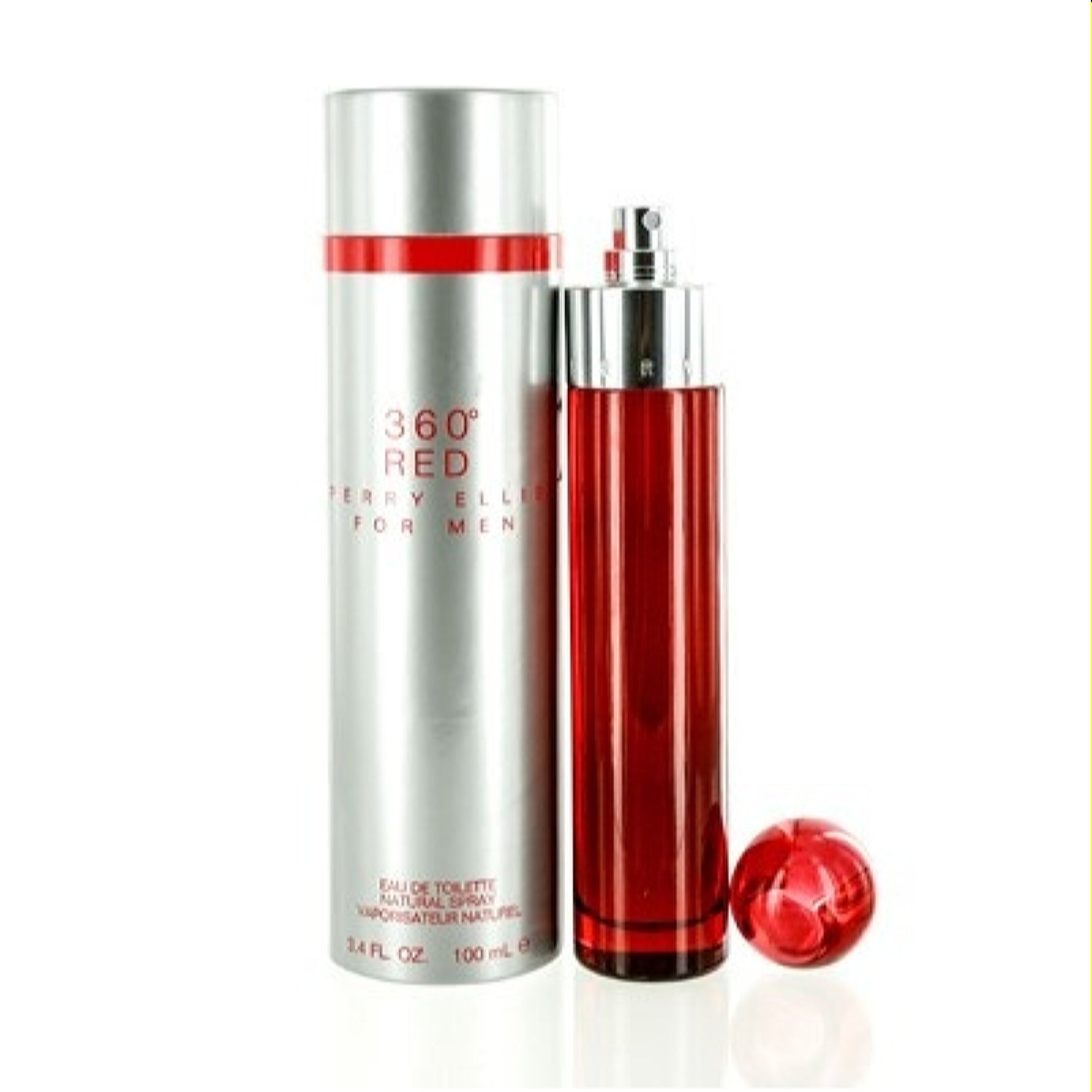 Perry Ellis Men's 360 Red For Men Perry Ellis Edt Spray 3.3 Oz 844061000551