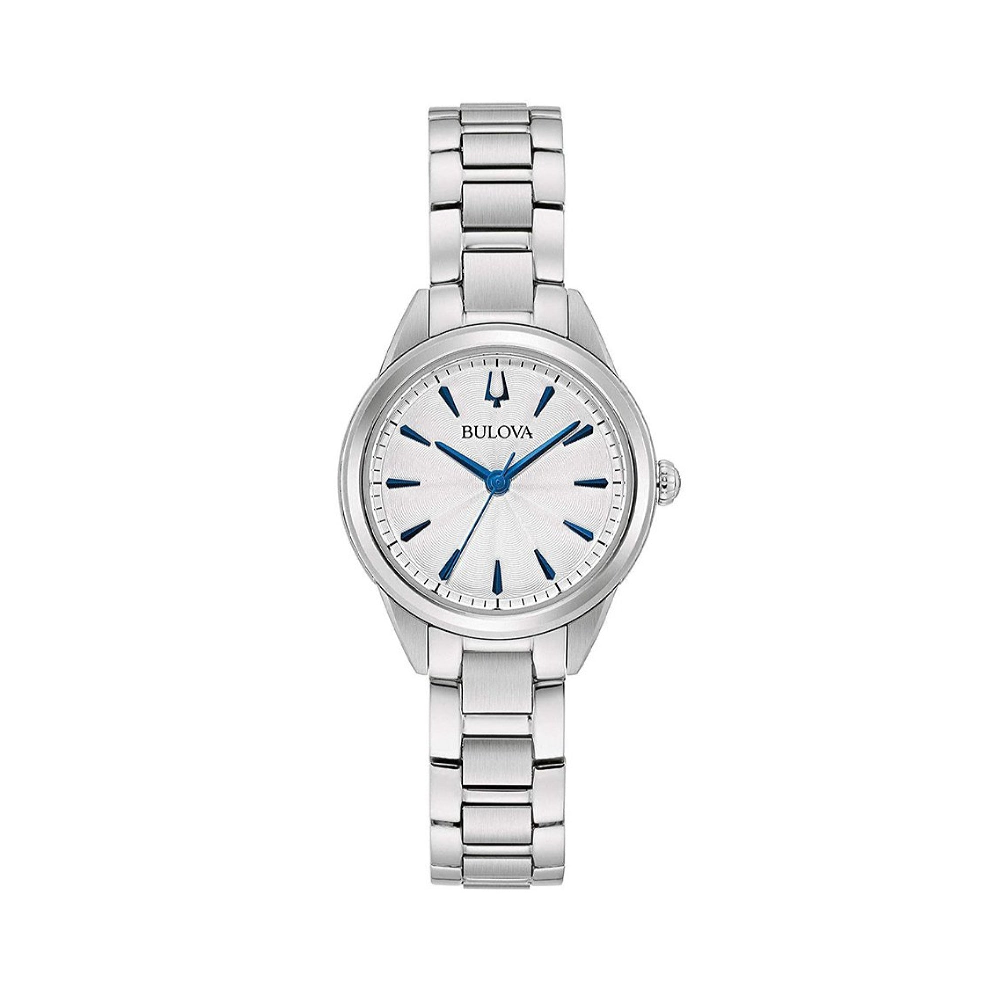 Bulova Classic Quartz Silver Dial Women's Watch 96L285