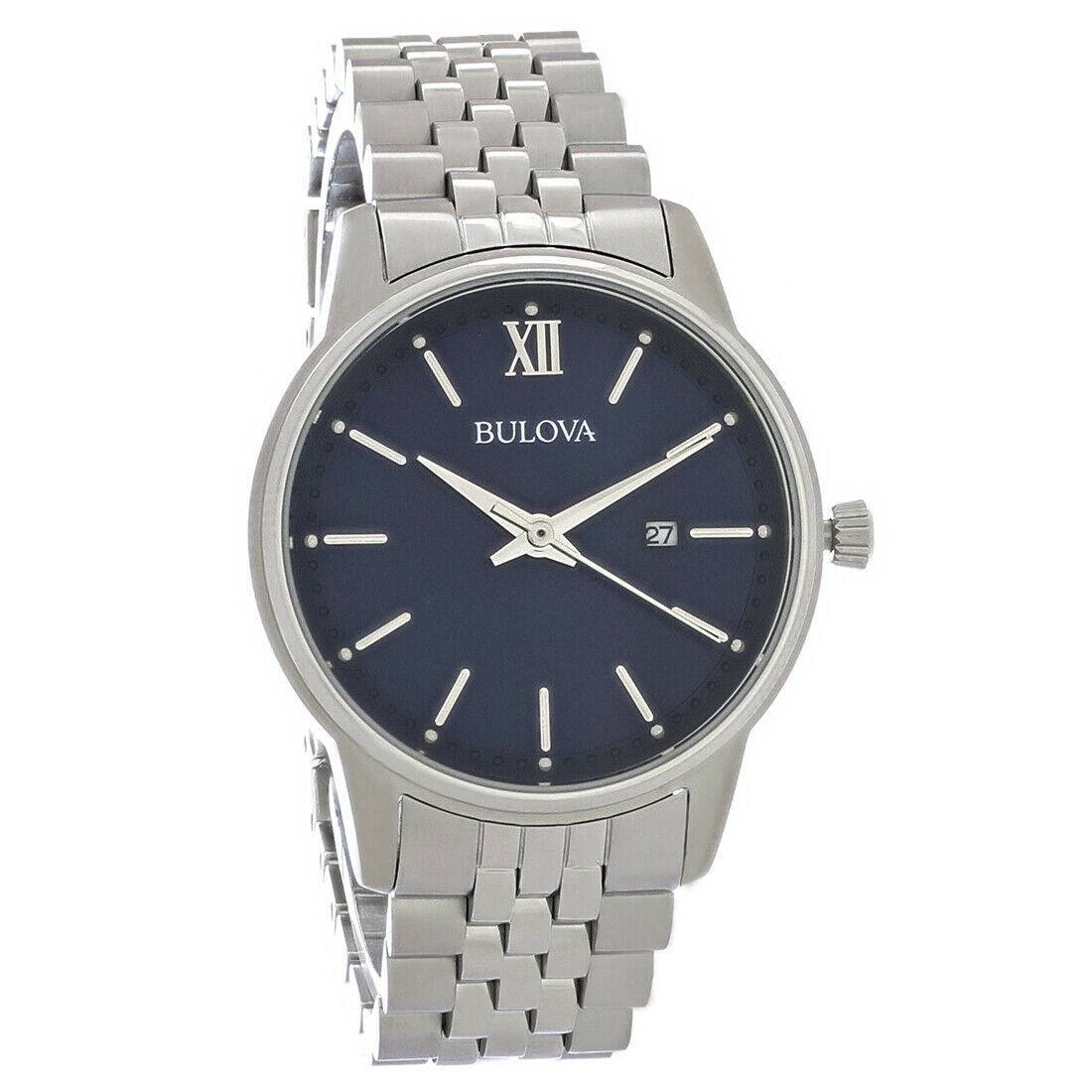 Bulova Quartz Blue Dial Women's Watch 96M155