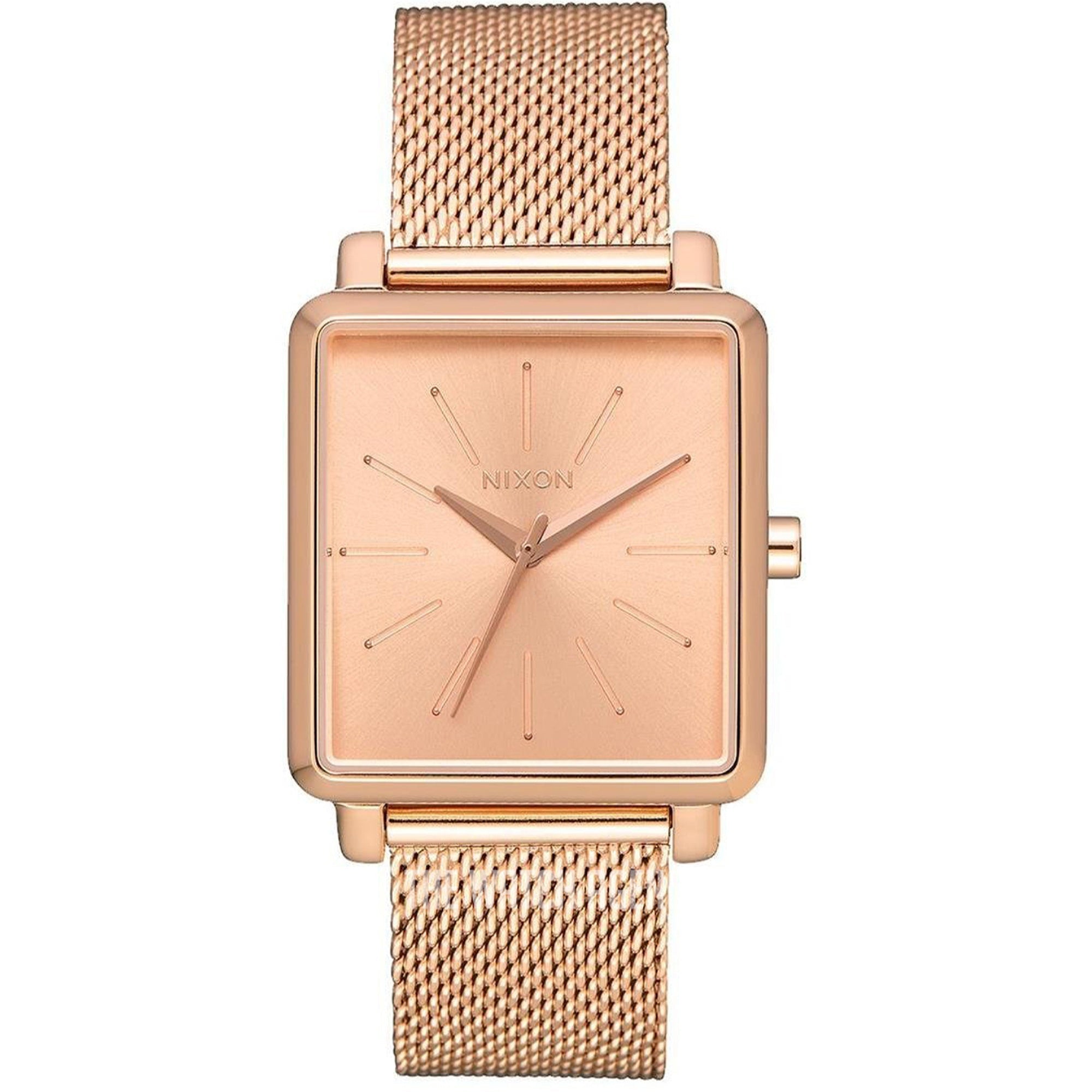 Nixon Quartz Milanese Rose gold Dial Women's Watch A120-6897