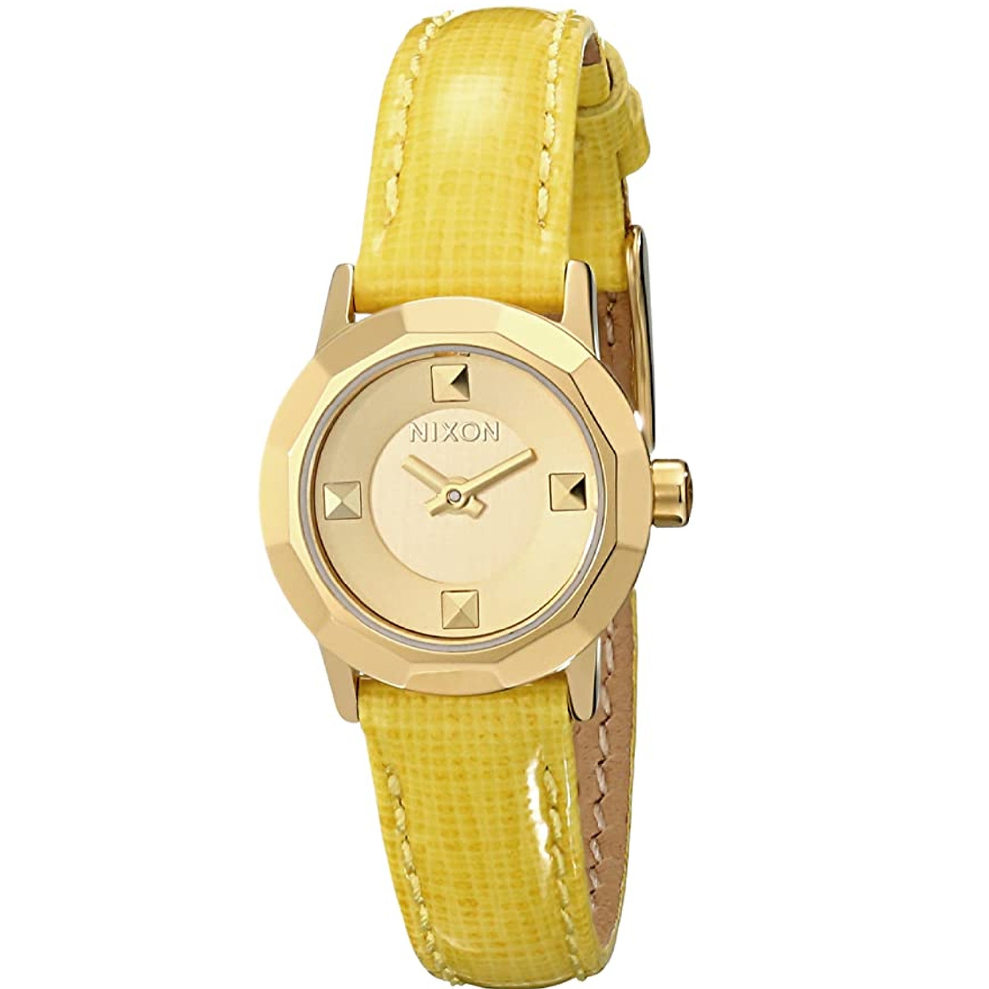 Nixon Quartz Mini B Gold Dial Women's Watch A338-1533