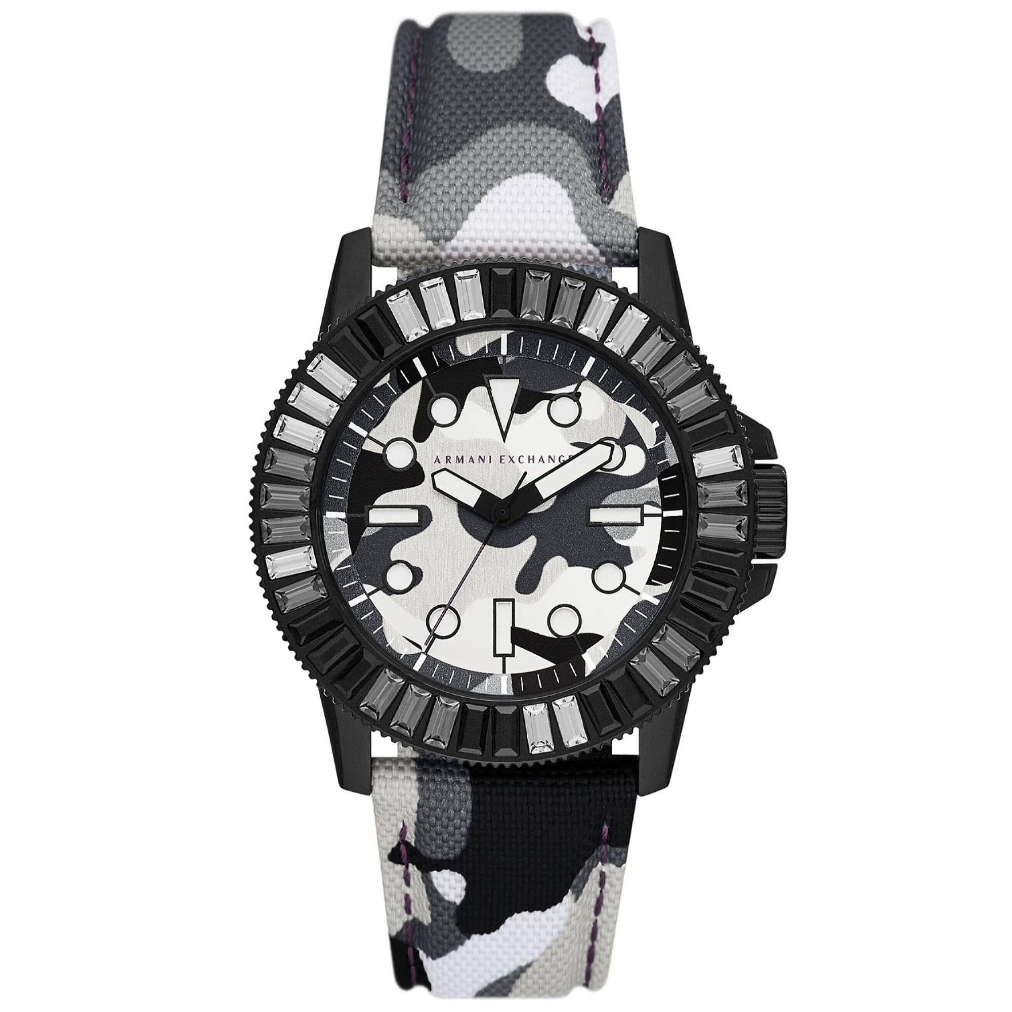 Armani Exchange Quartz Classic Black/white Dial Men's Watch AX1856