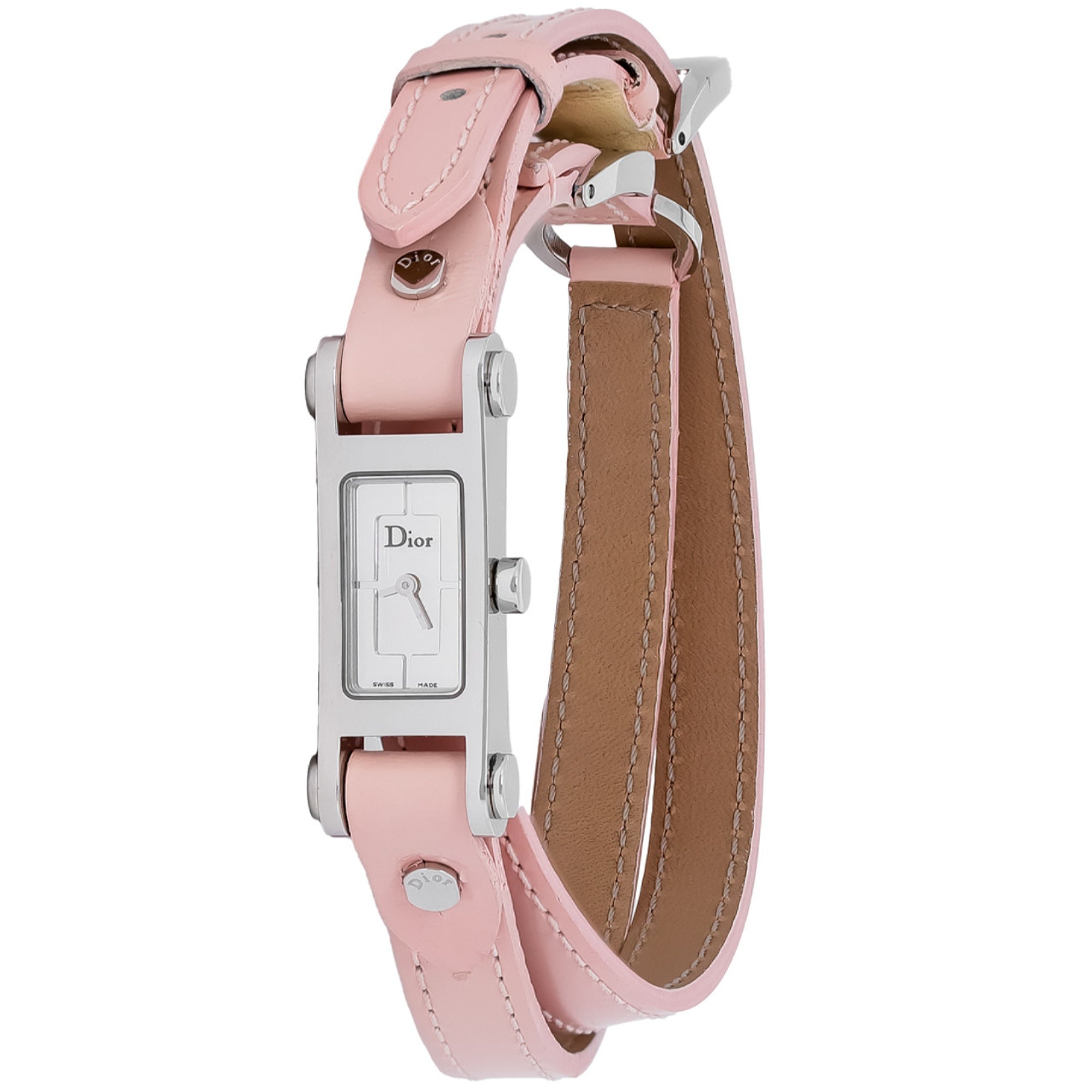 Christian Dior Christian Dior 66 Quartz Silver-Tone Dial Women's Watch CD062110A003
