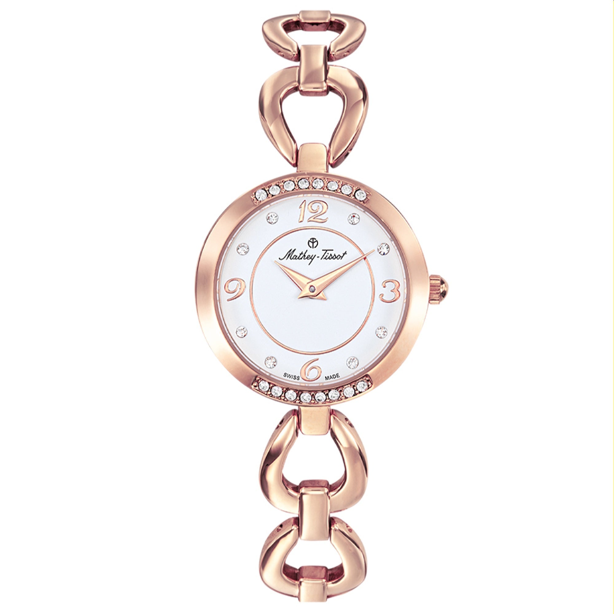 Mathey-Tissot Quartz Fleury 1496 White Dial Women's Watch D1496PI