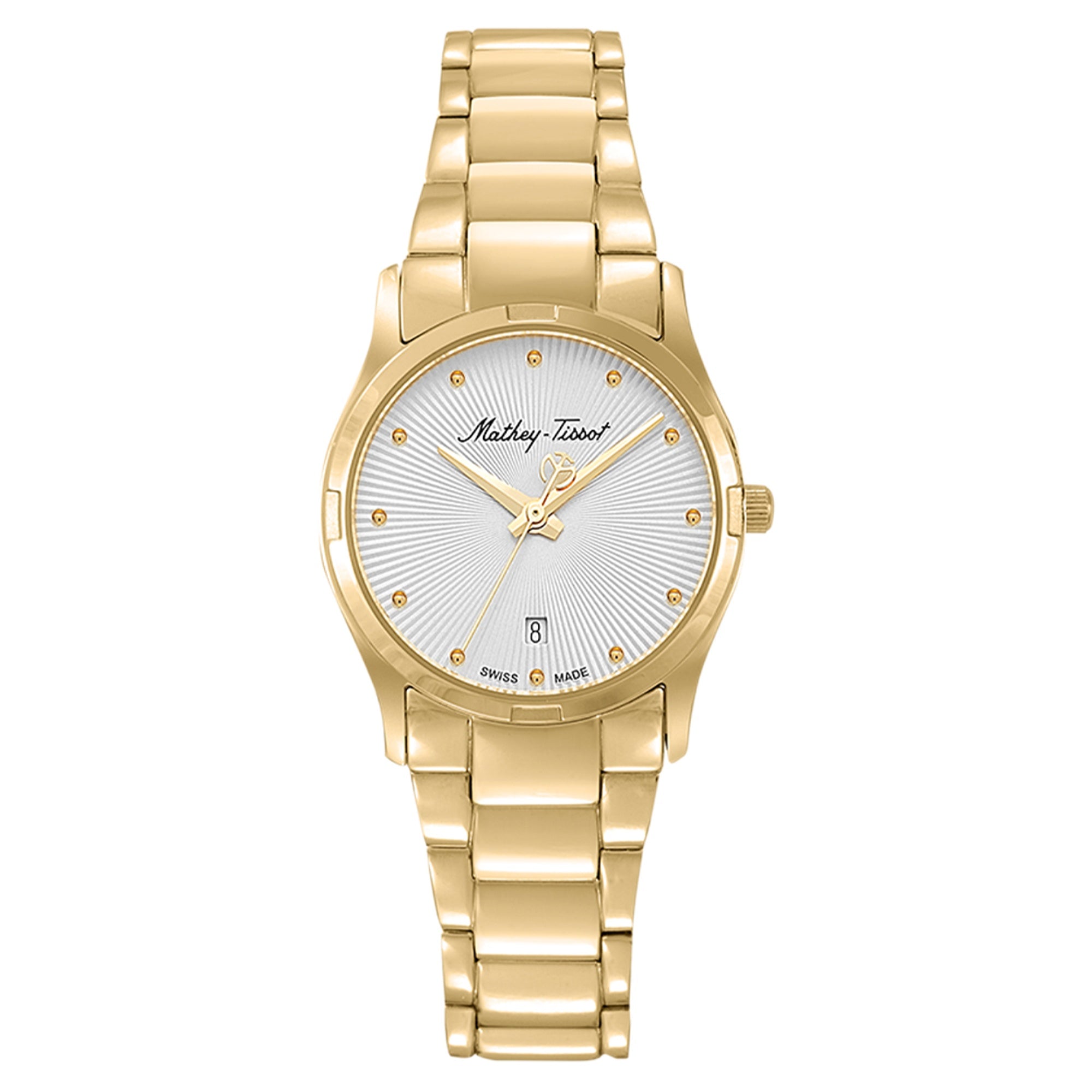 Mathey-Tissot Quartz Classic Silver Dial Women's Watch D2111PI