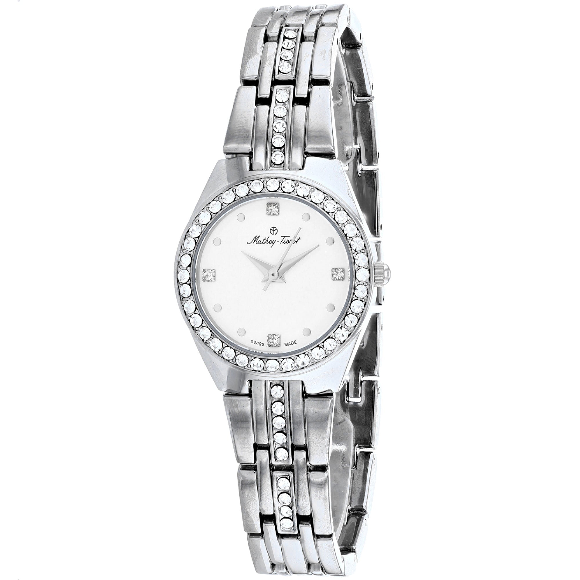 Mathey-Tissot Quartz FLEURY 2581 White Dial Women's Watch D2580AI