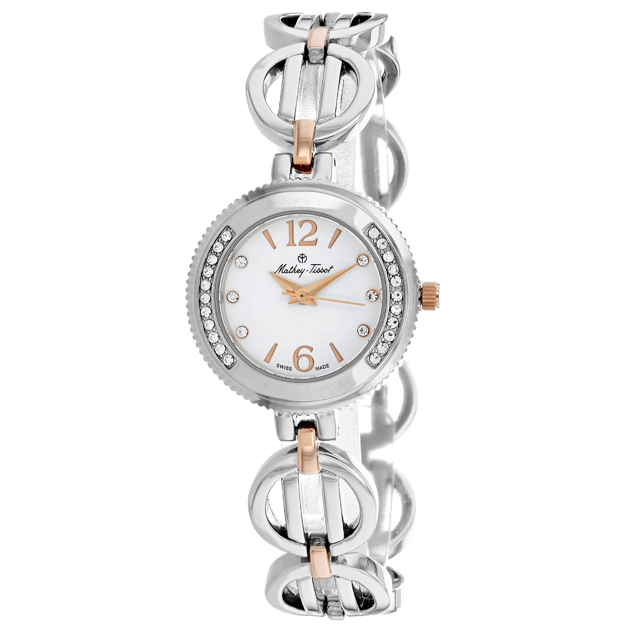 Mathey-Tissot Quartz Fleury 1496 White Dial Women's Watch D2581BI