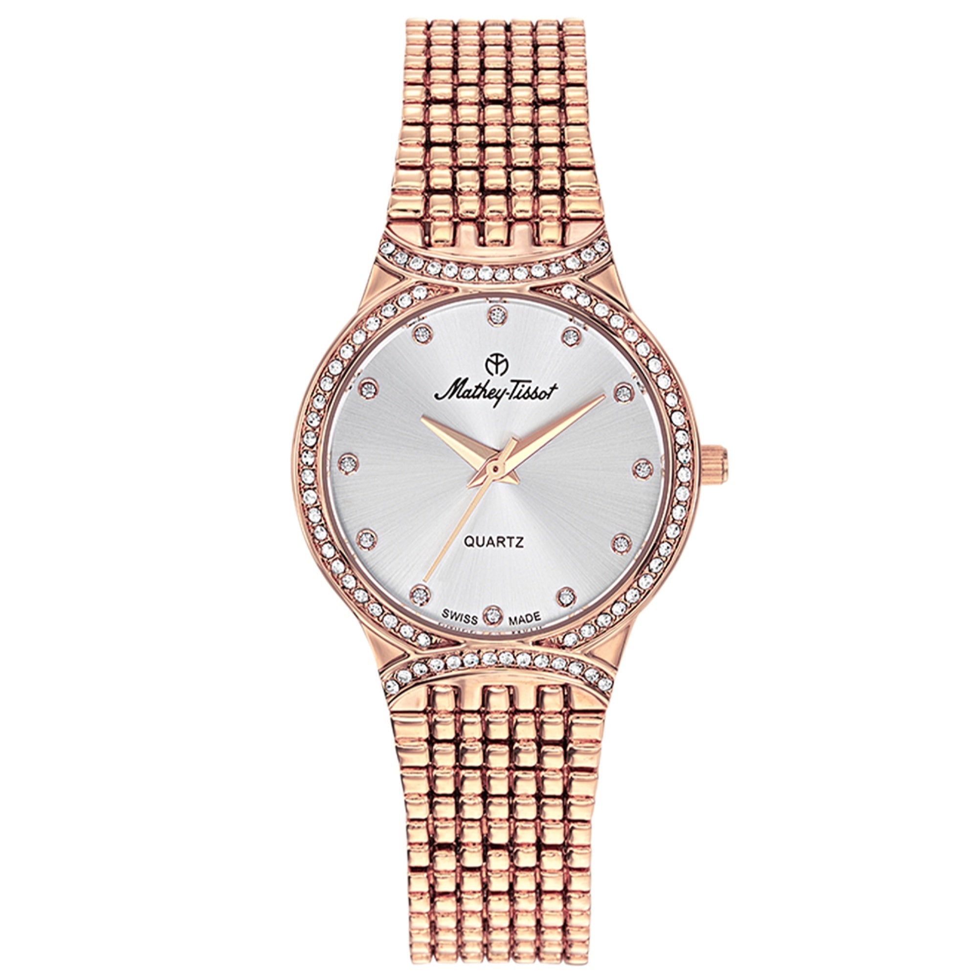 Mathey-Tissot Quartz Classic Silver Dial Women's Watch D2681PI
