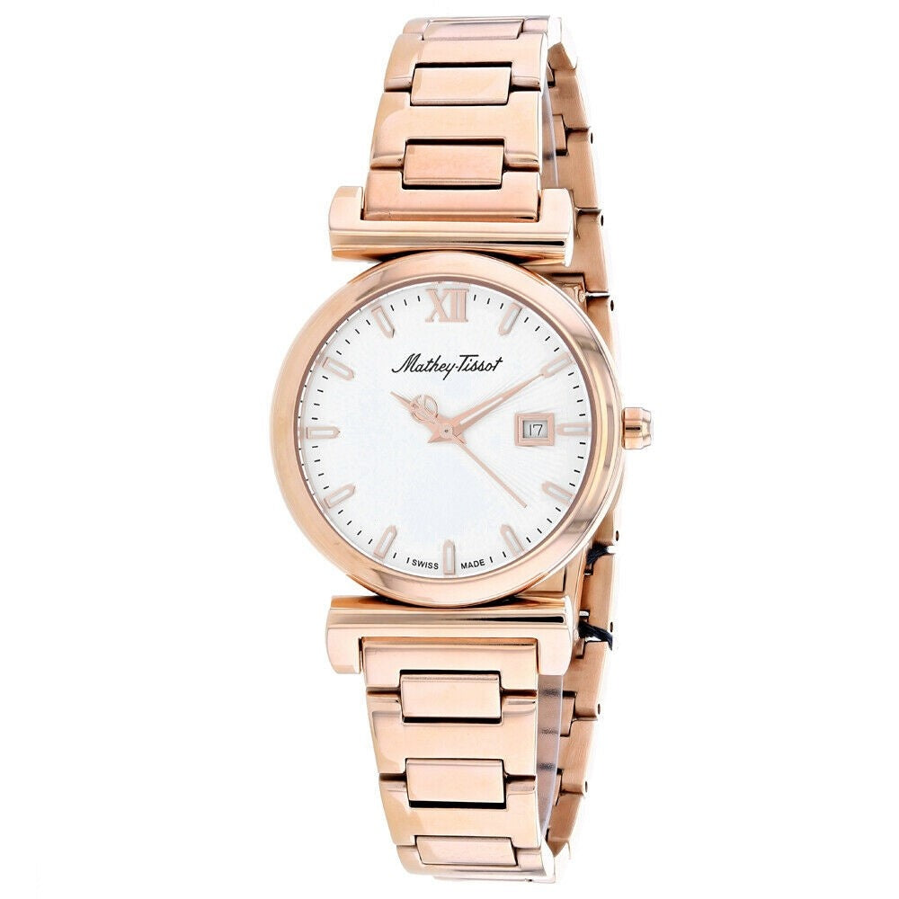 Mathey-Tissot Elegance Quartz White Dial Women's Watch D410PI
