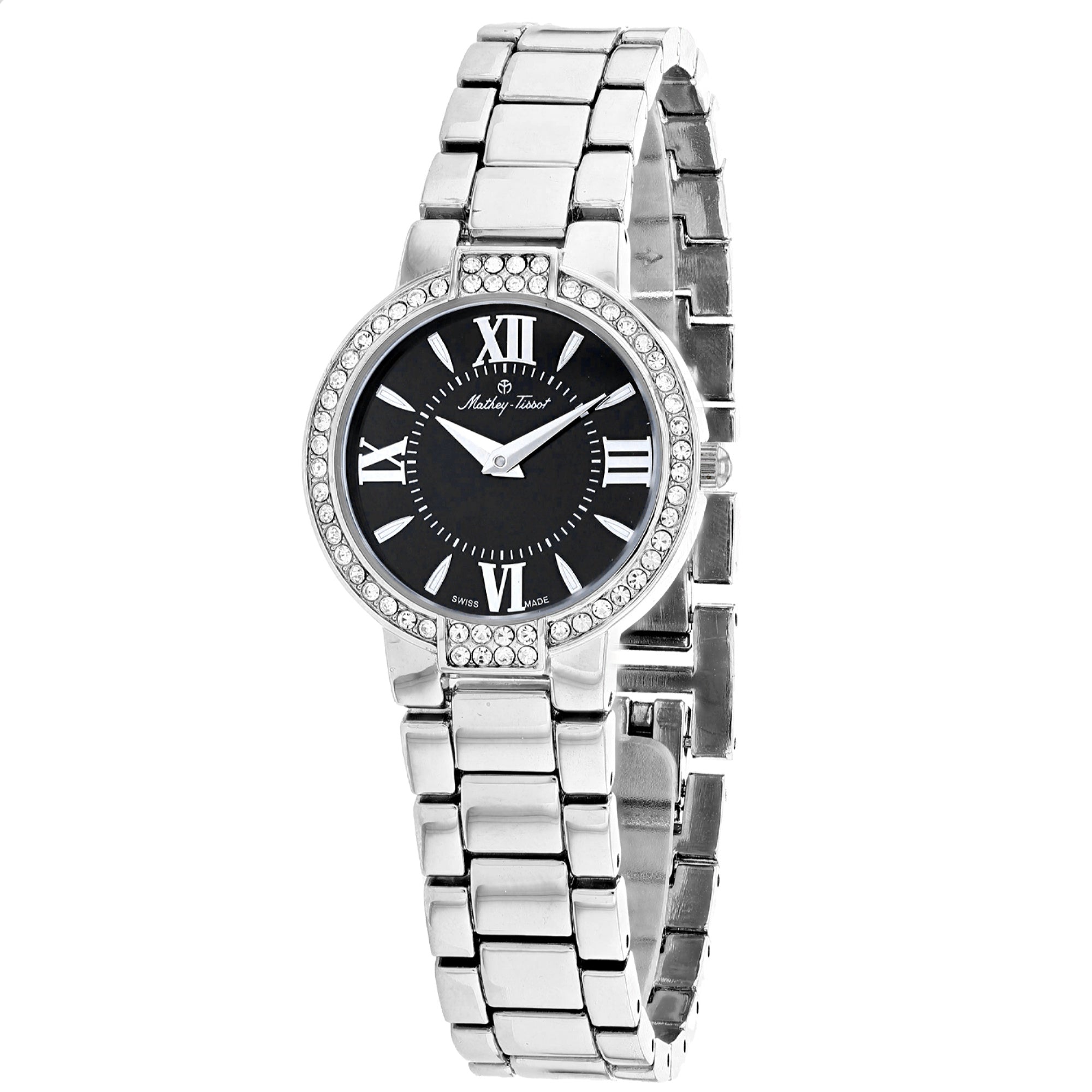 Mathey-Tissot Quartz FLEURY 5776 Black Dial Women's Watch D5776AN